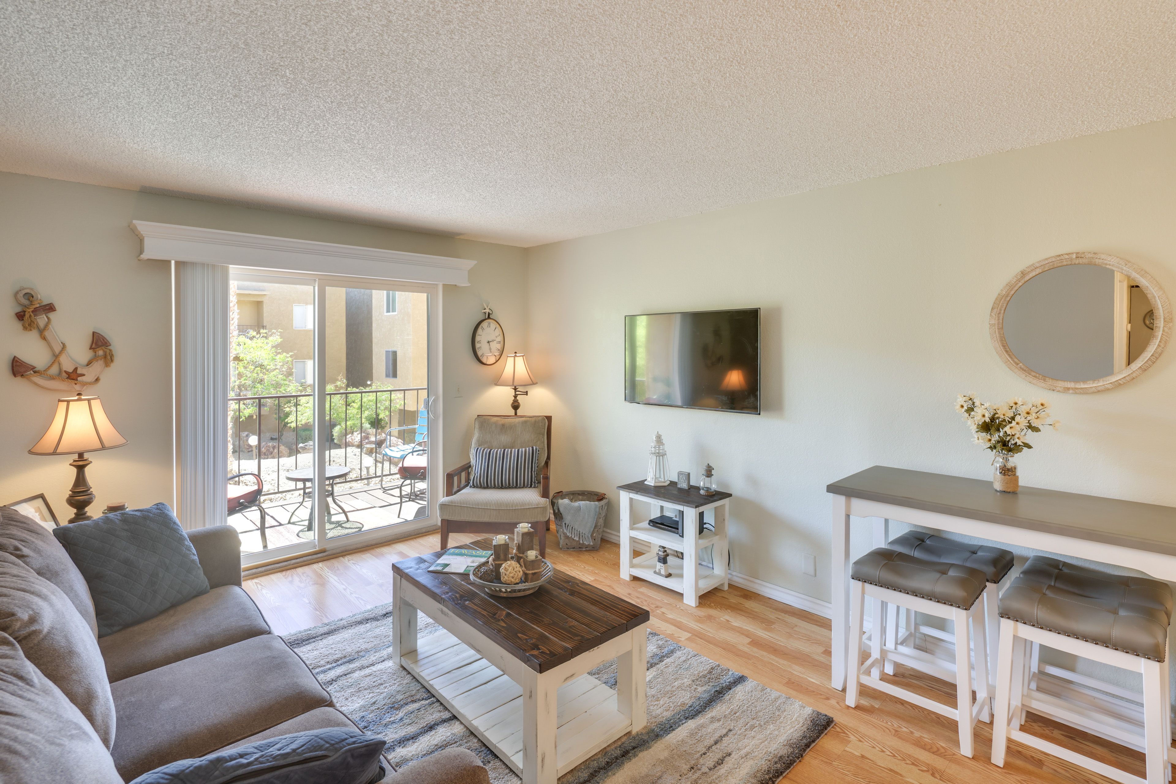 Living Room | Smart TV | Queen Sleeper Sofa