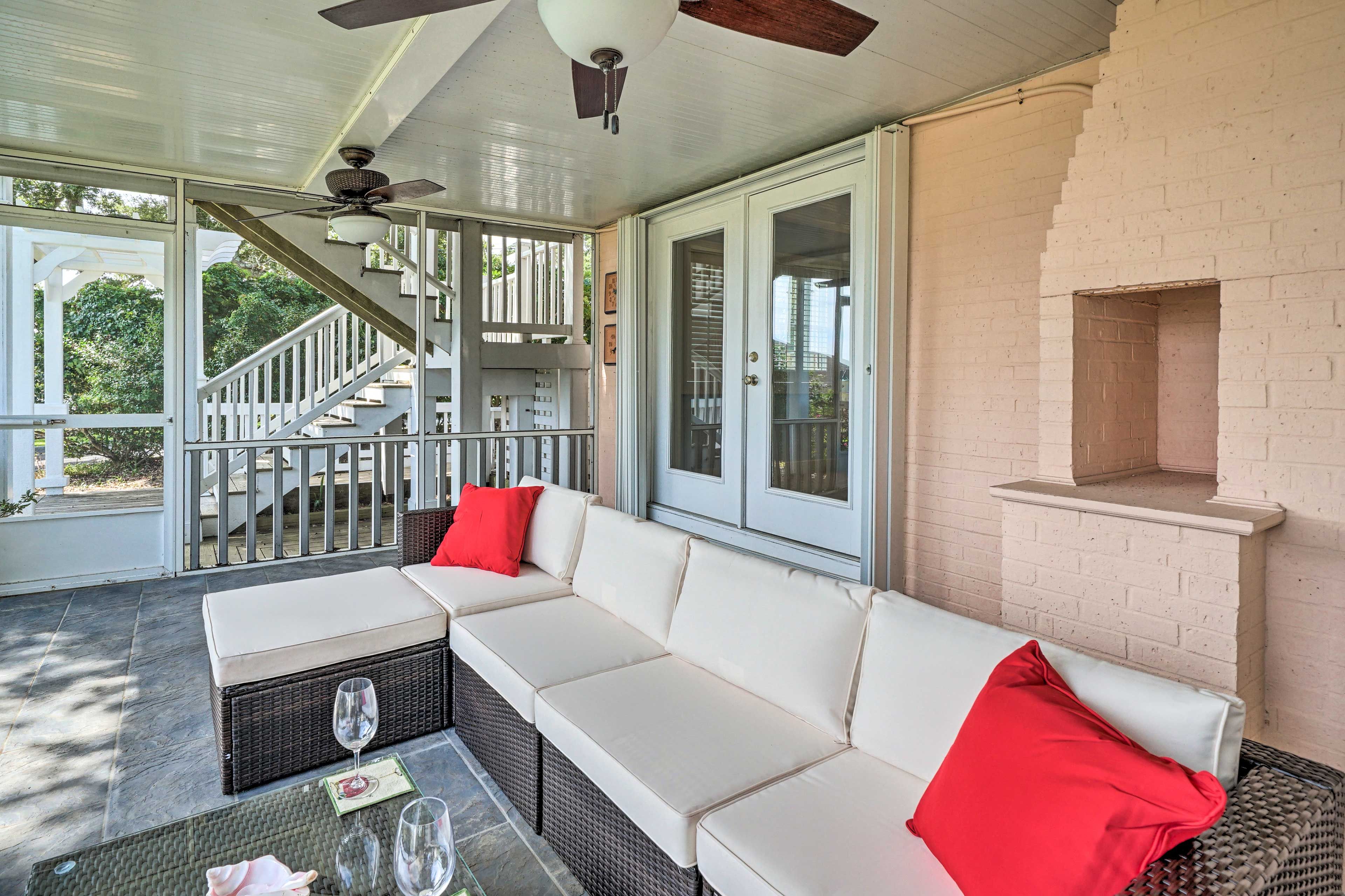 Screened Porch | Access via Bedroom 3