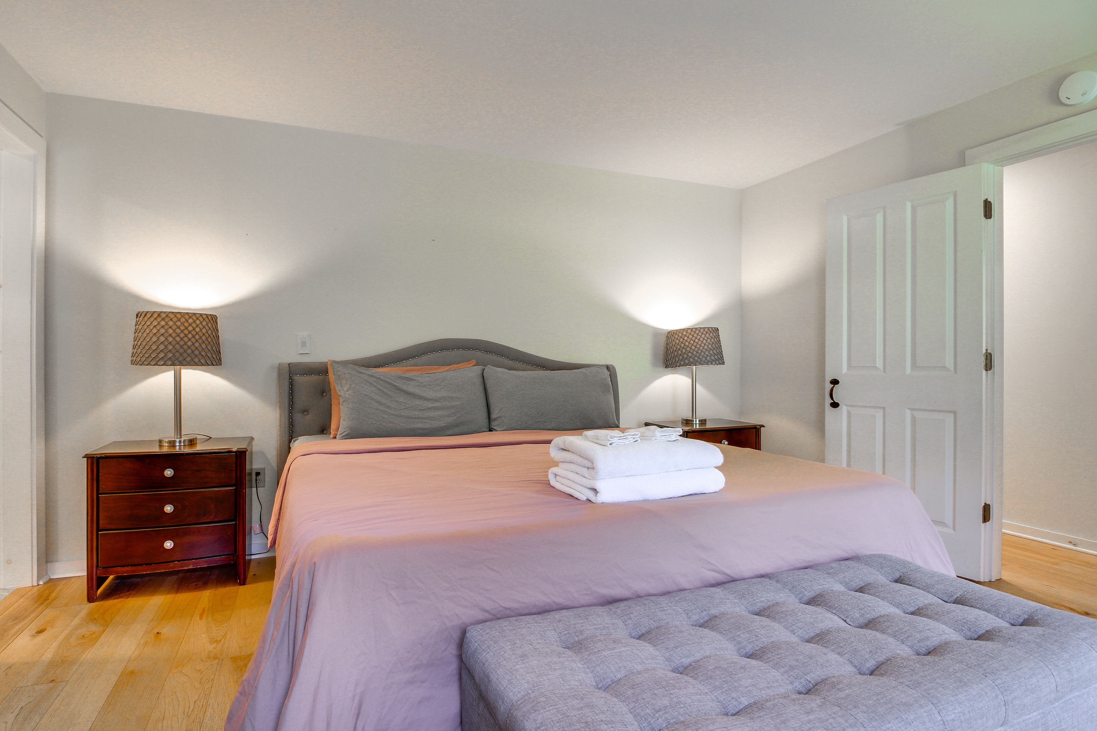 Bedroom 1 | King Bed | Linens Provided | 2nd Floor