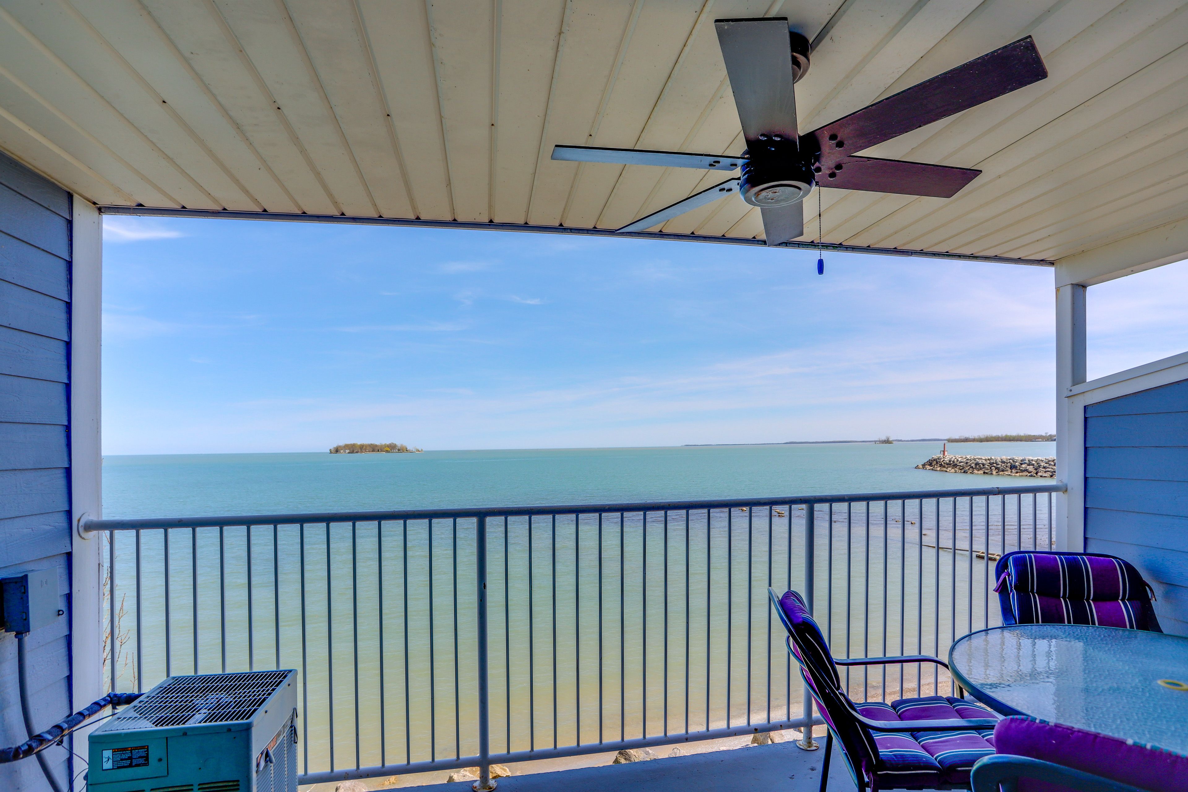Private Balcony | Charcoal Grill