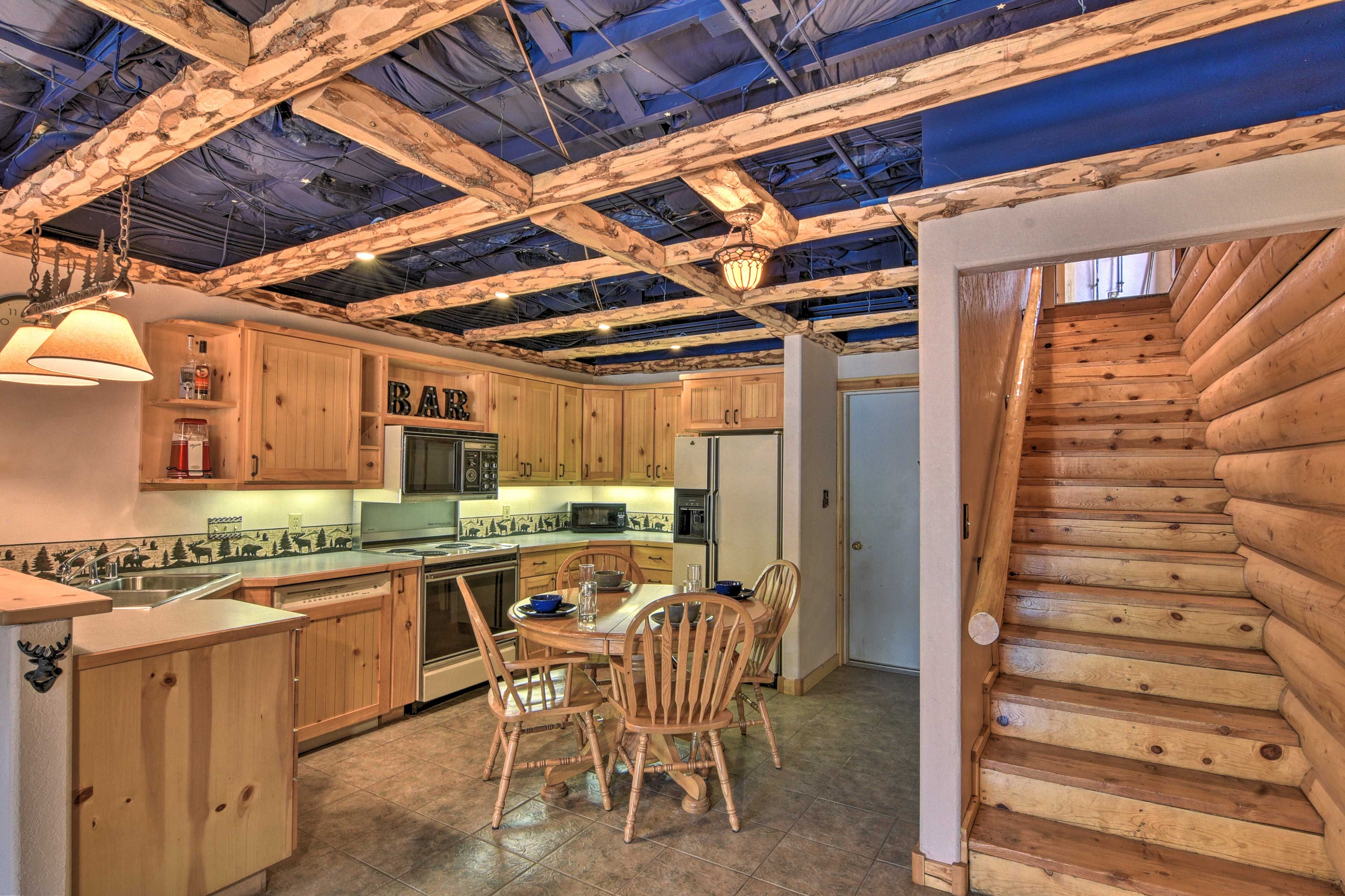 Well-Equipped Kitchen