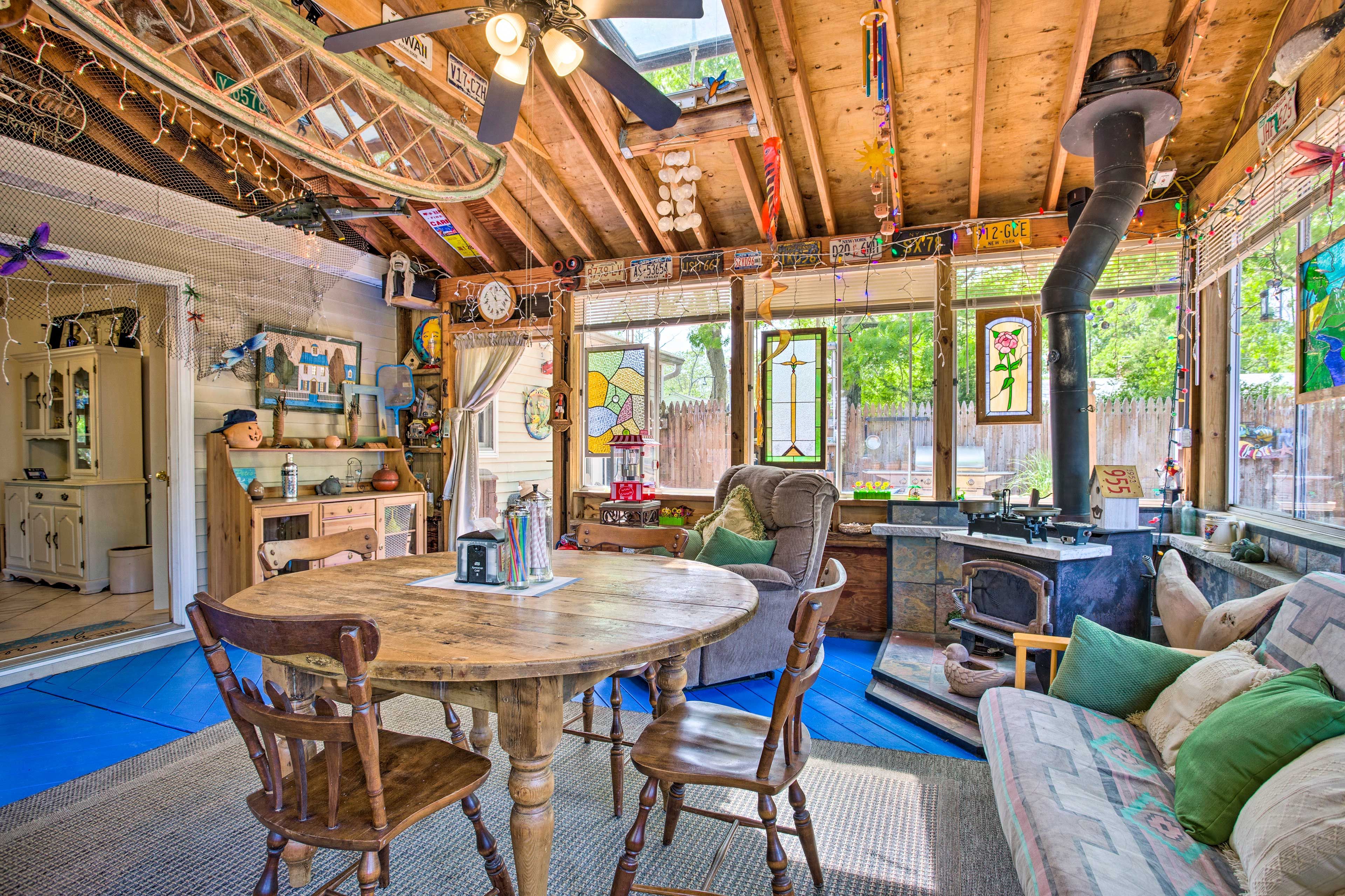 Seasonal Sunroom (Available June 15th-Oct 1st) | Deck Access