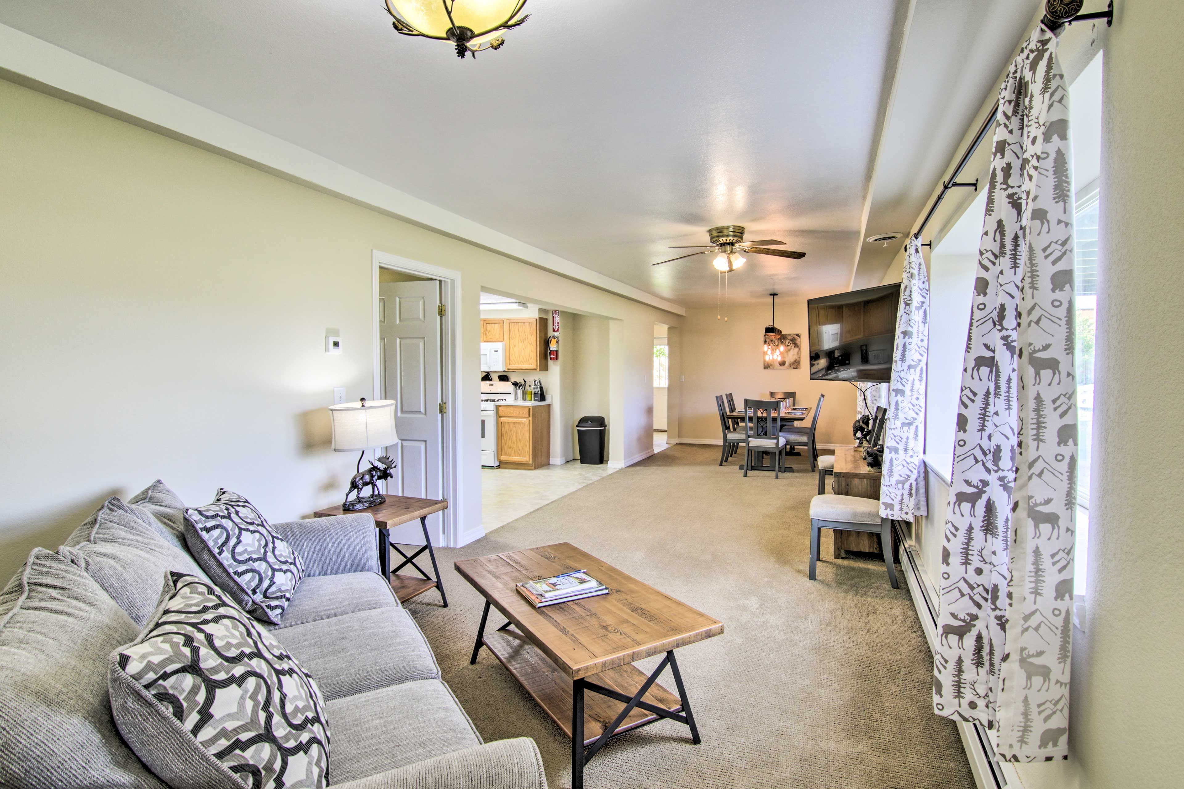 Emigrant Vacation Rental Apartment | 2BR | 1BA | 1,250 Sq Ft | Step-Free Access