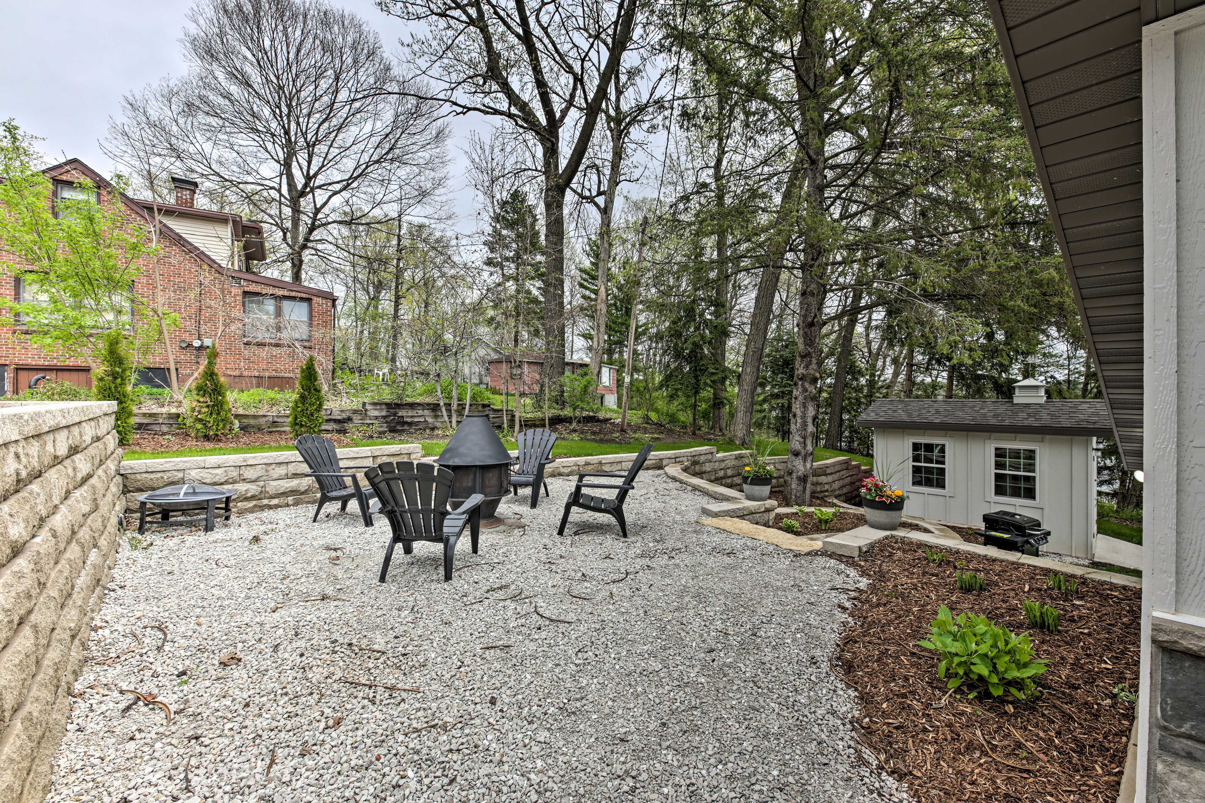 Upper Fire Pit Patio
