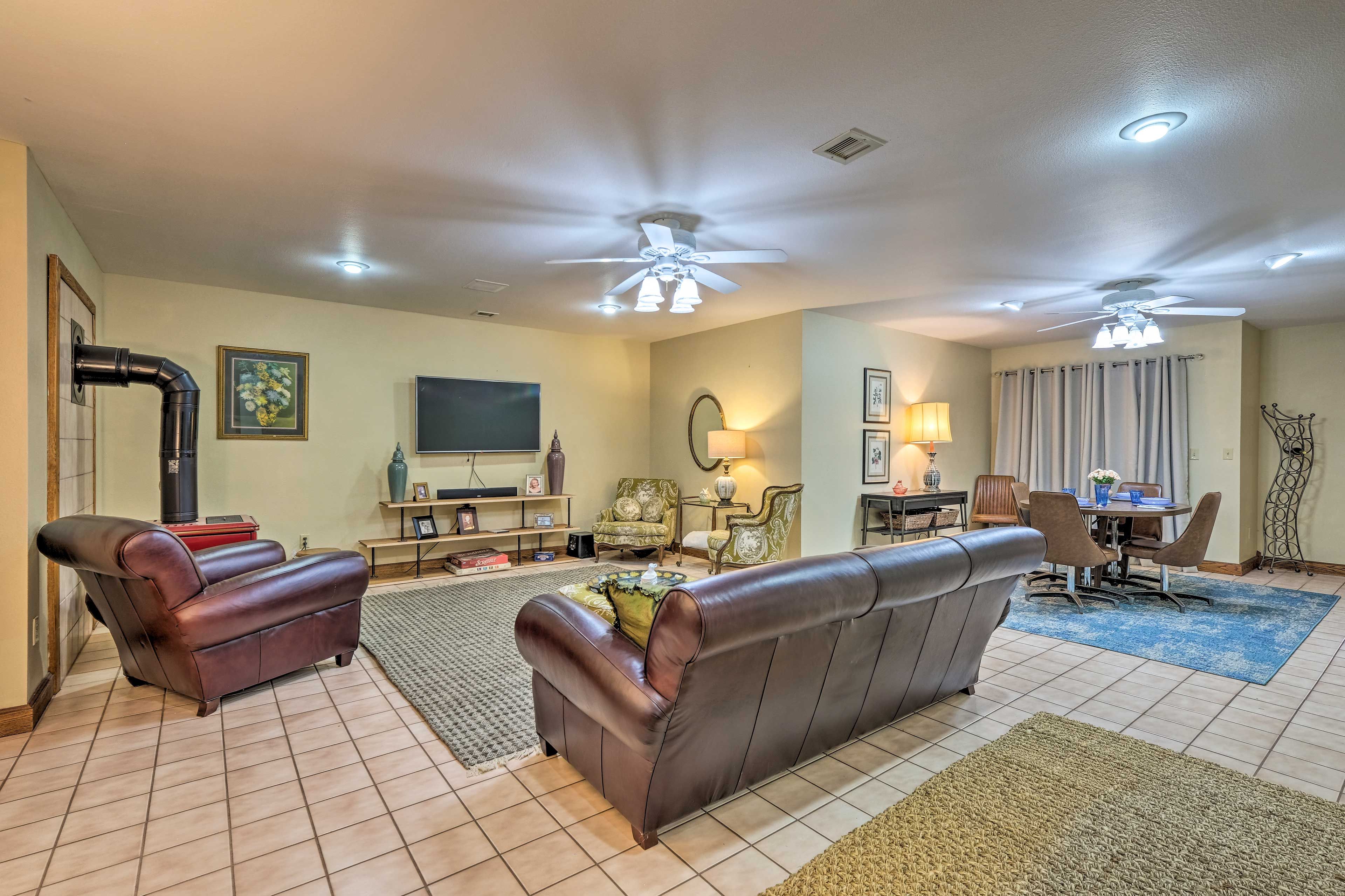 Interior | Lower Level of Main Home | Homeowner Lives On-Site