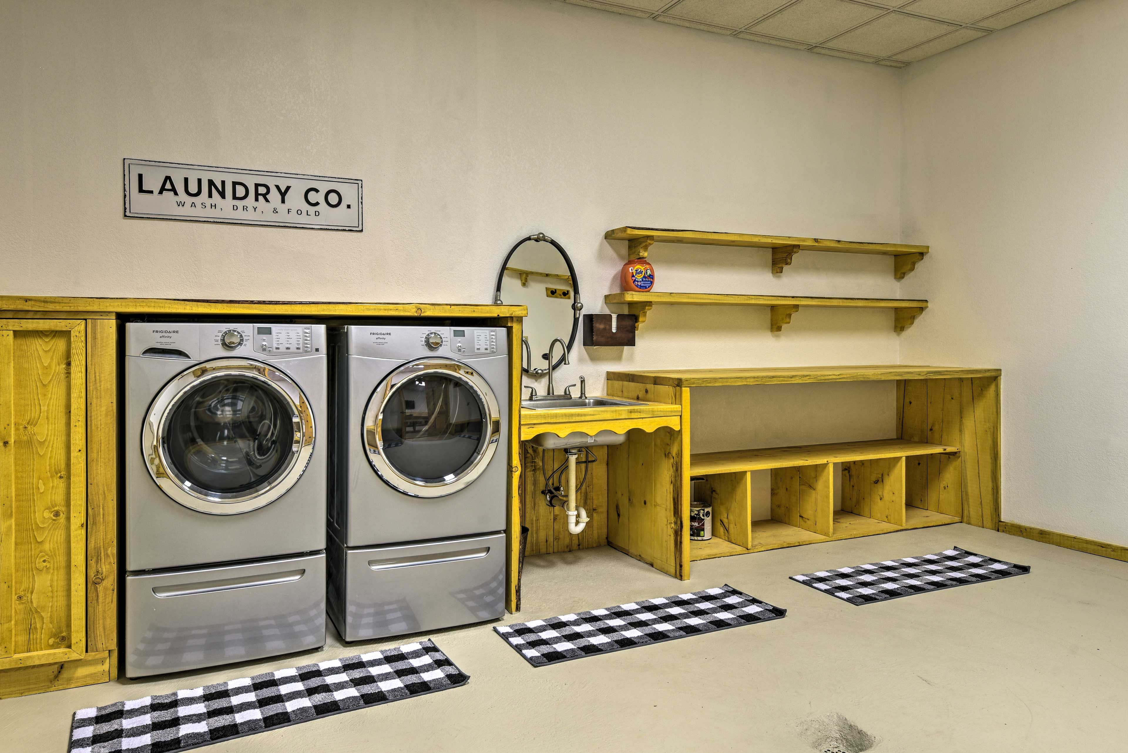 Laundry Room | Basement | Cleaning Essentials