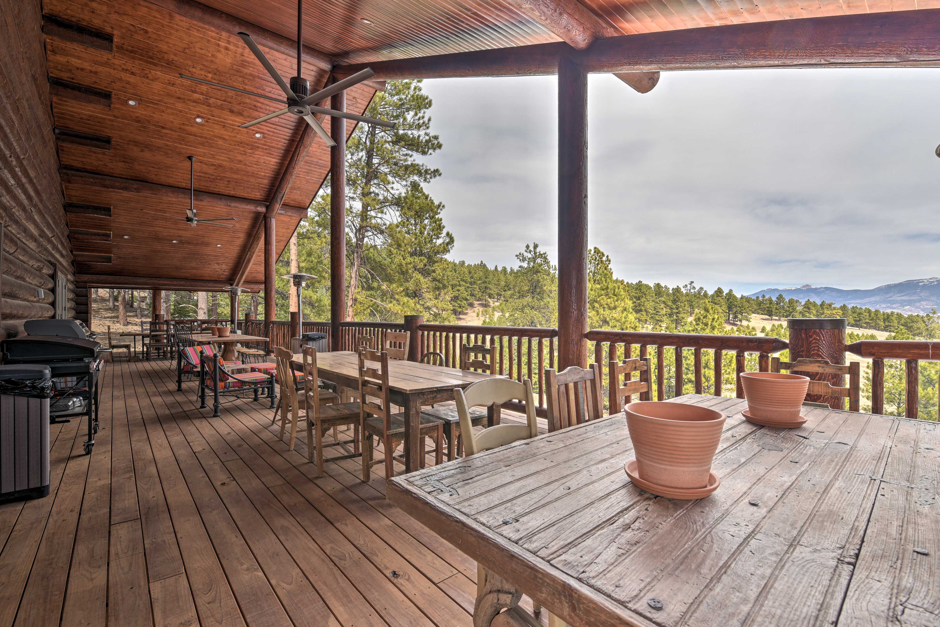 Private Deck | 3 Gas Grills | Charcoal Grill