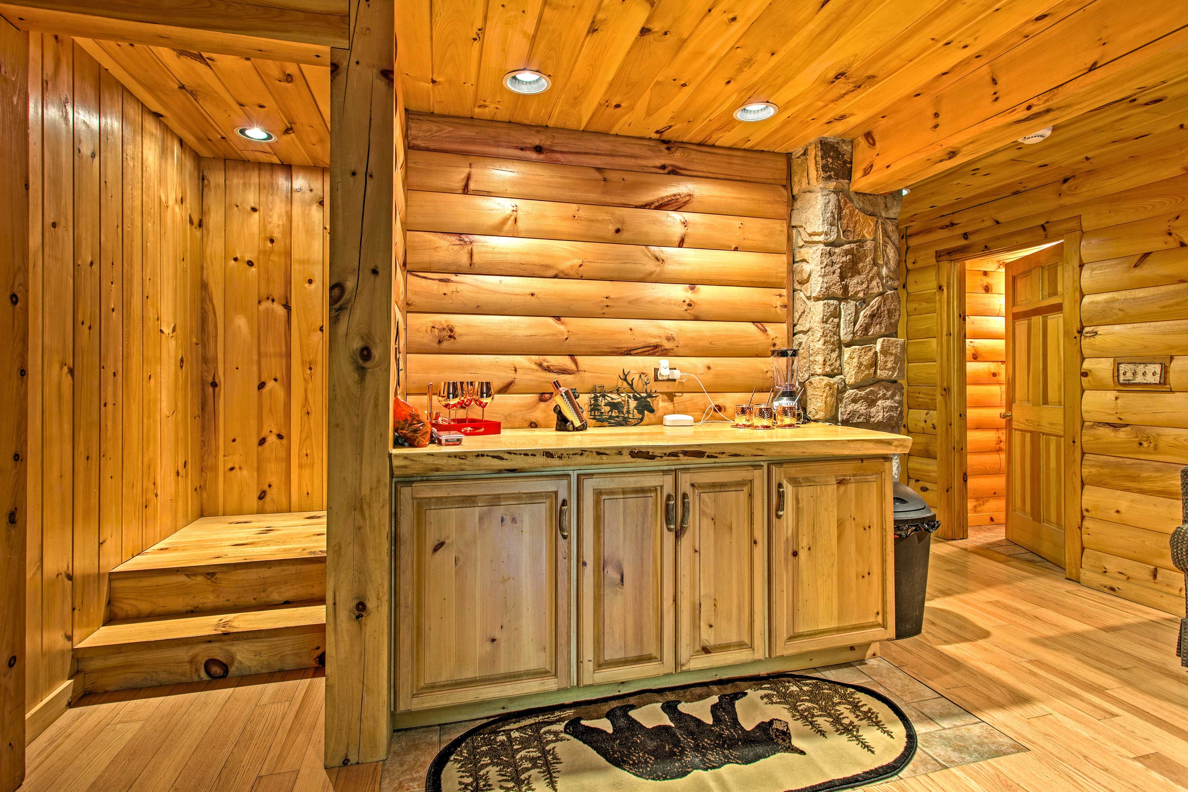 Game Room | Ground Floor | Bar Area | Pellet-Burning Stove (Pellets Provided)