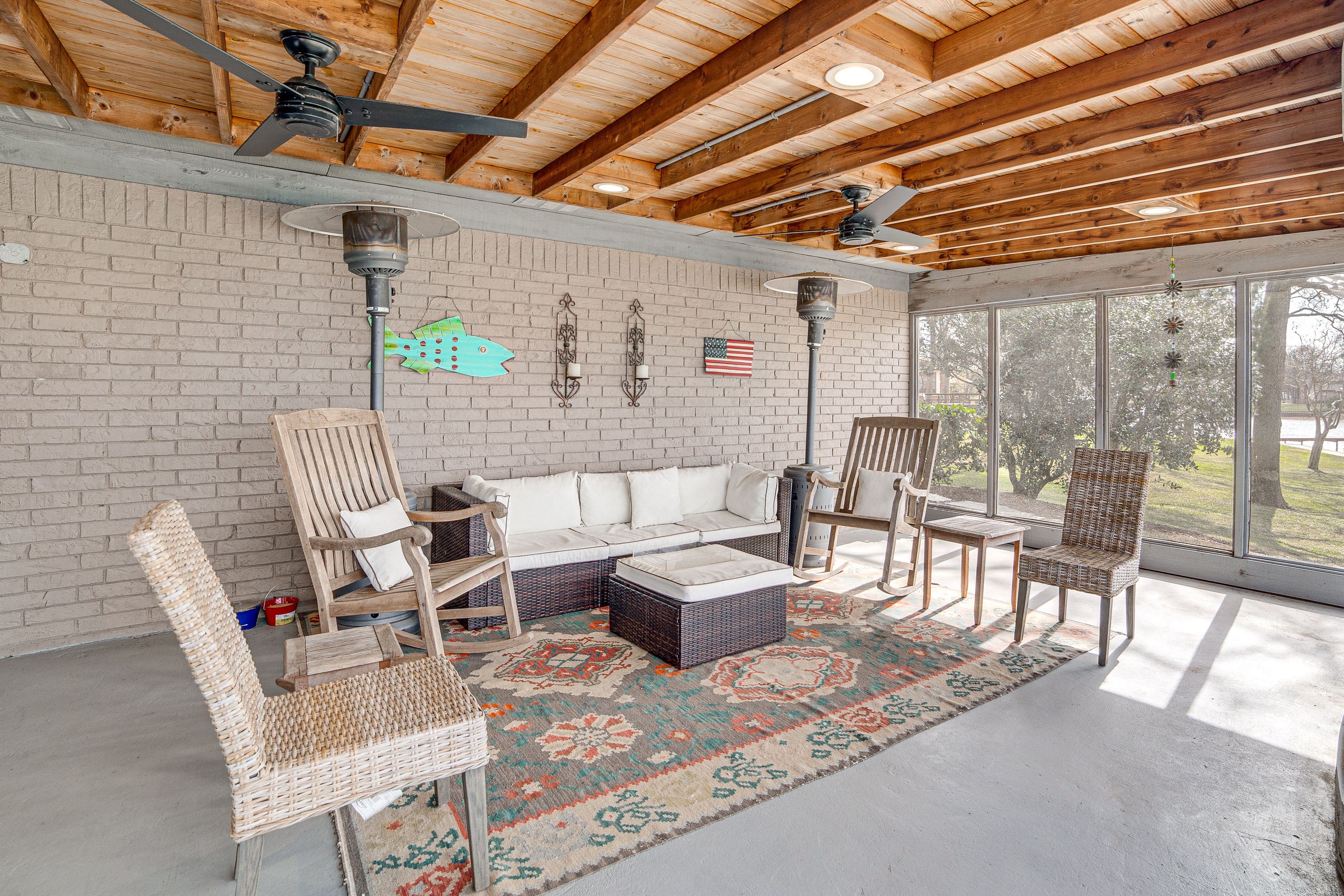 Screened-In Porch | Gas Grill