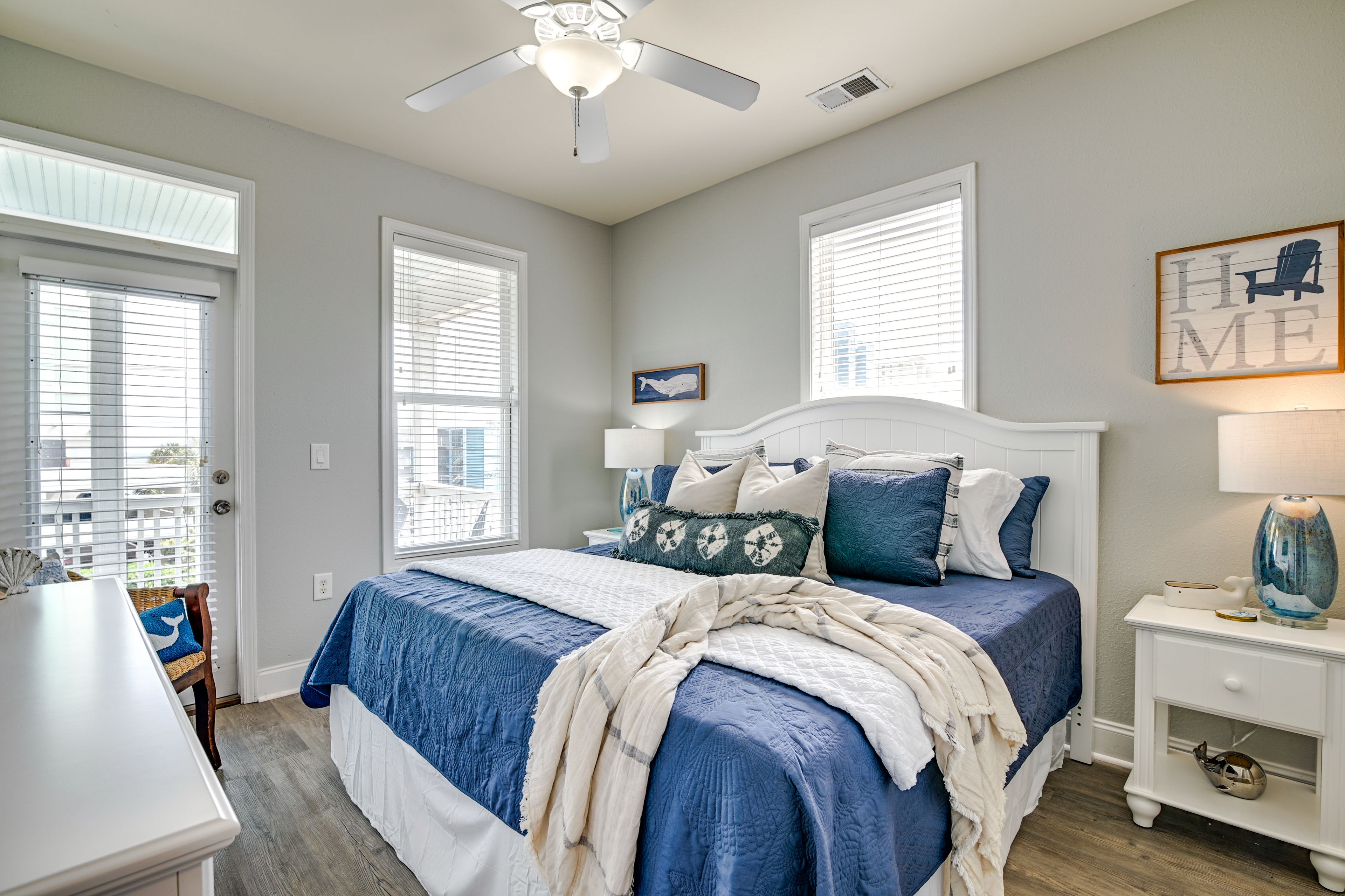 Bedroom 3 | King Bed | 2nd Floor | Stairs Required | Balcony Access
