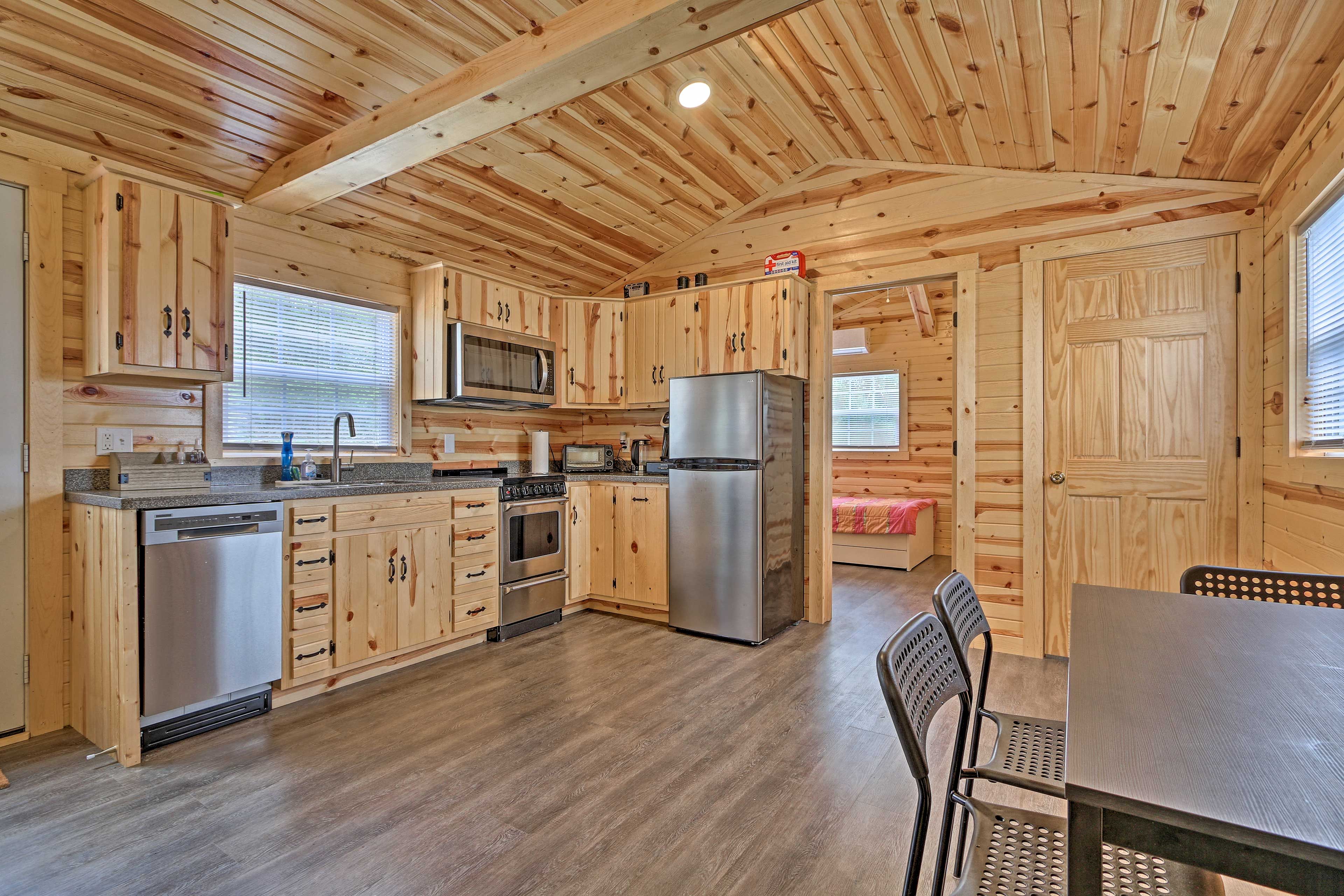 Fully Equipped Kitchen | Stainless Steel Appliances | Cooking Basics