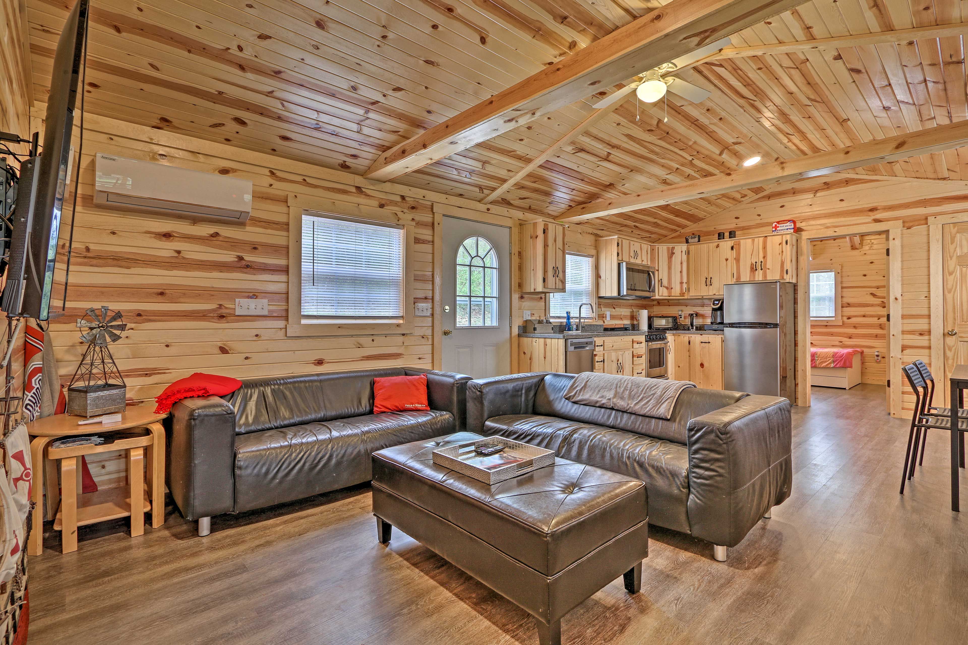 Living Room | Stairs Only Access | Free WiFi