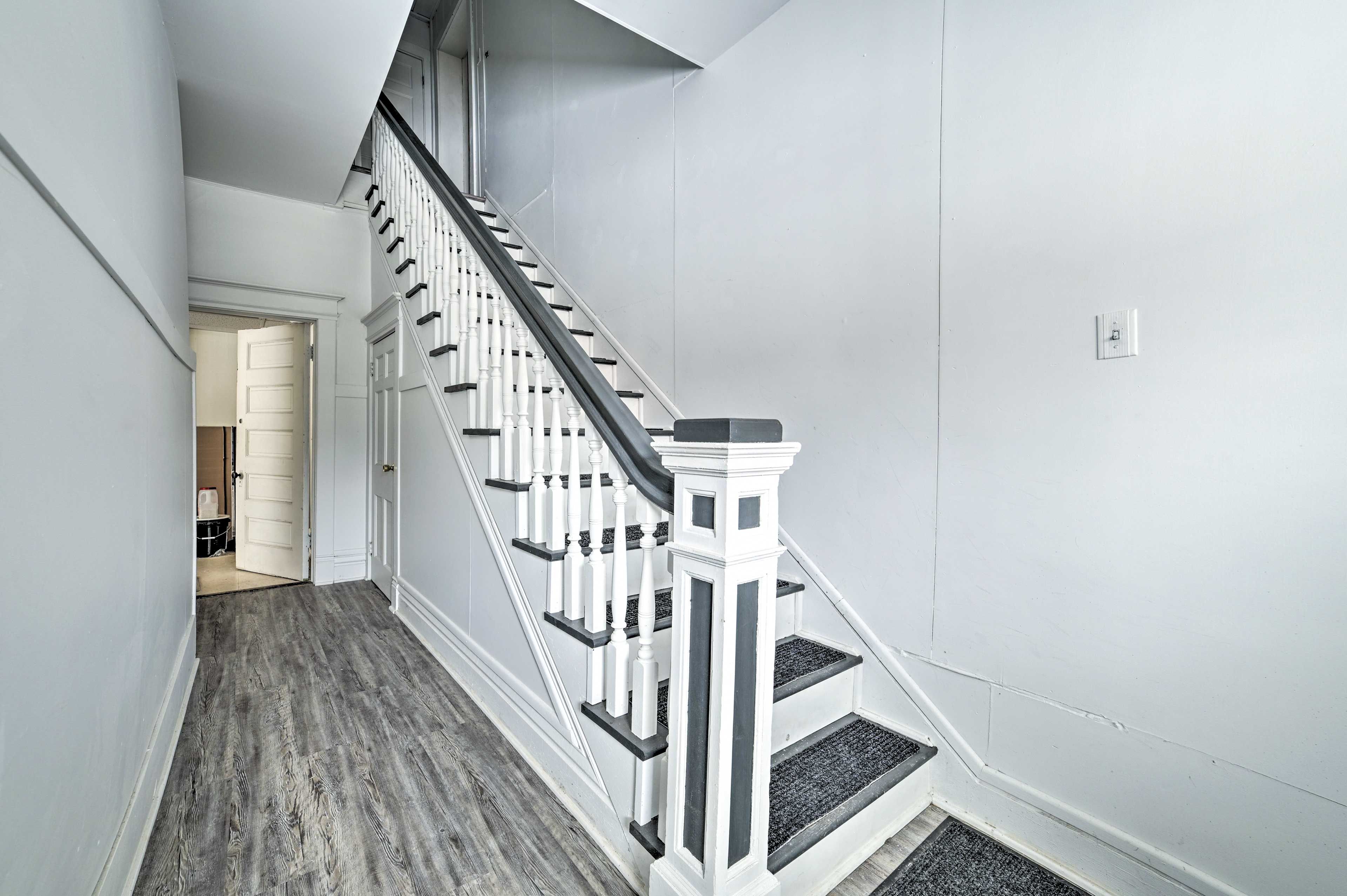 Interior Staircase to Unit Entrance
