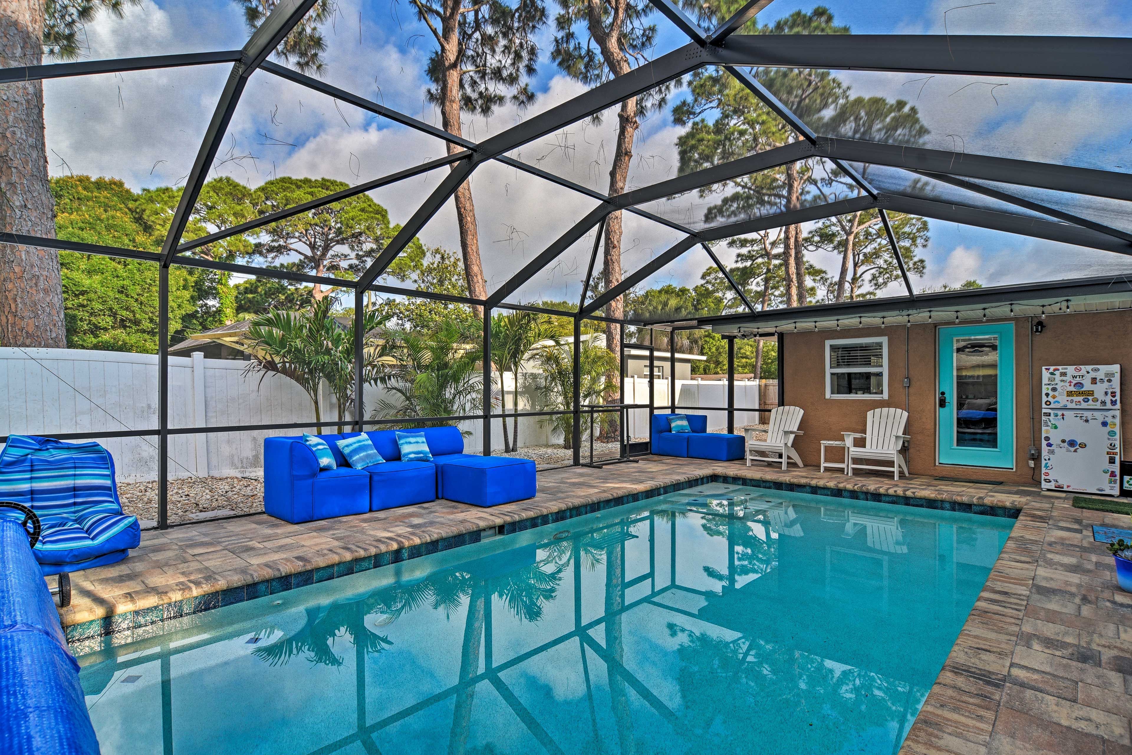 St. Petersburg Vacation Rental | 3BR | 2BA | 1,800 Sq Ft | Single-Story Home