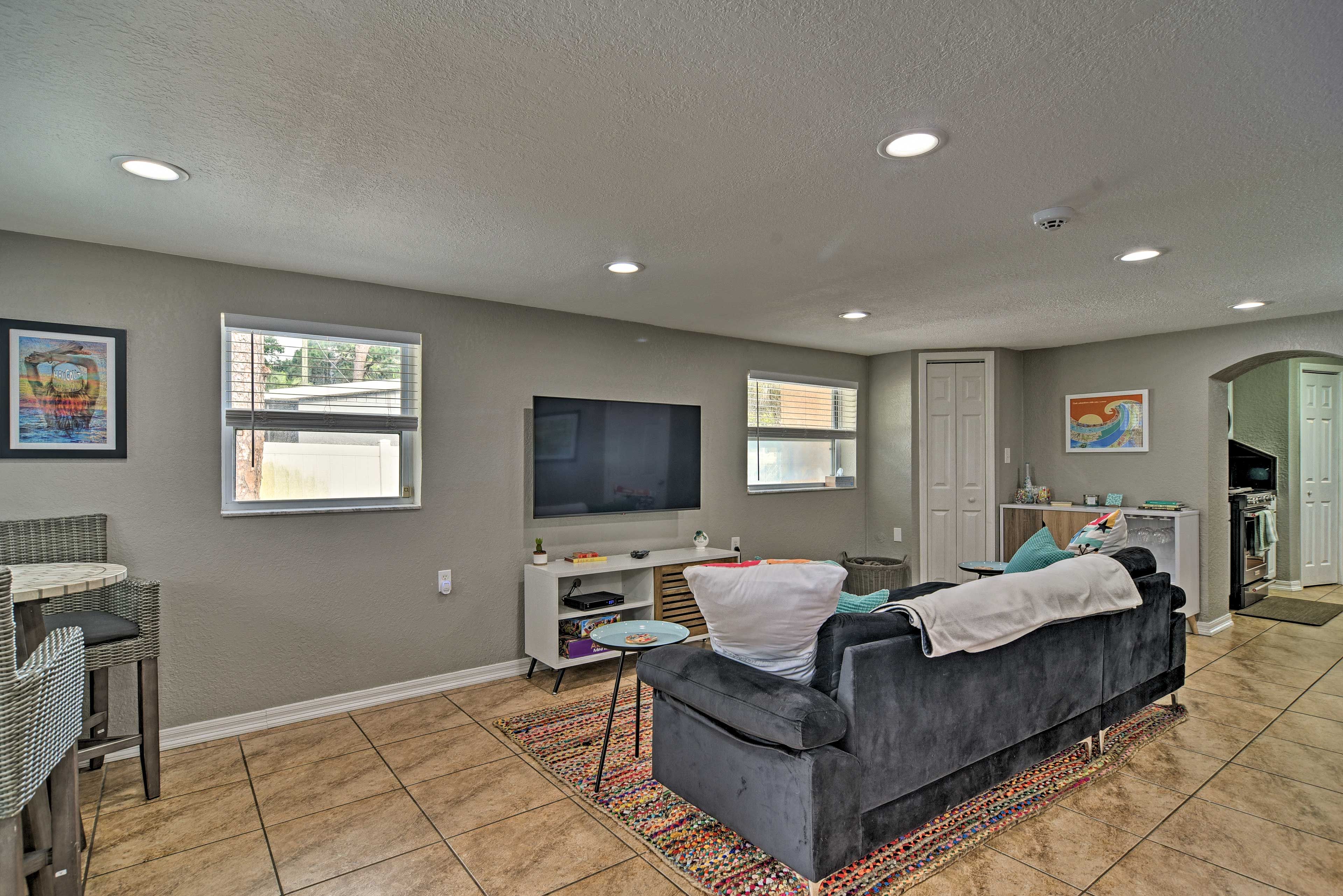 Living Room | Central Heat & A/C