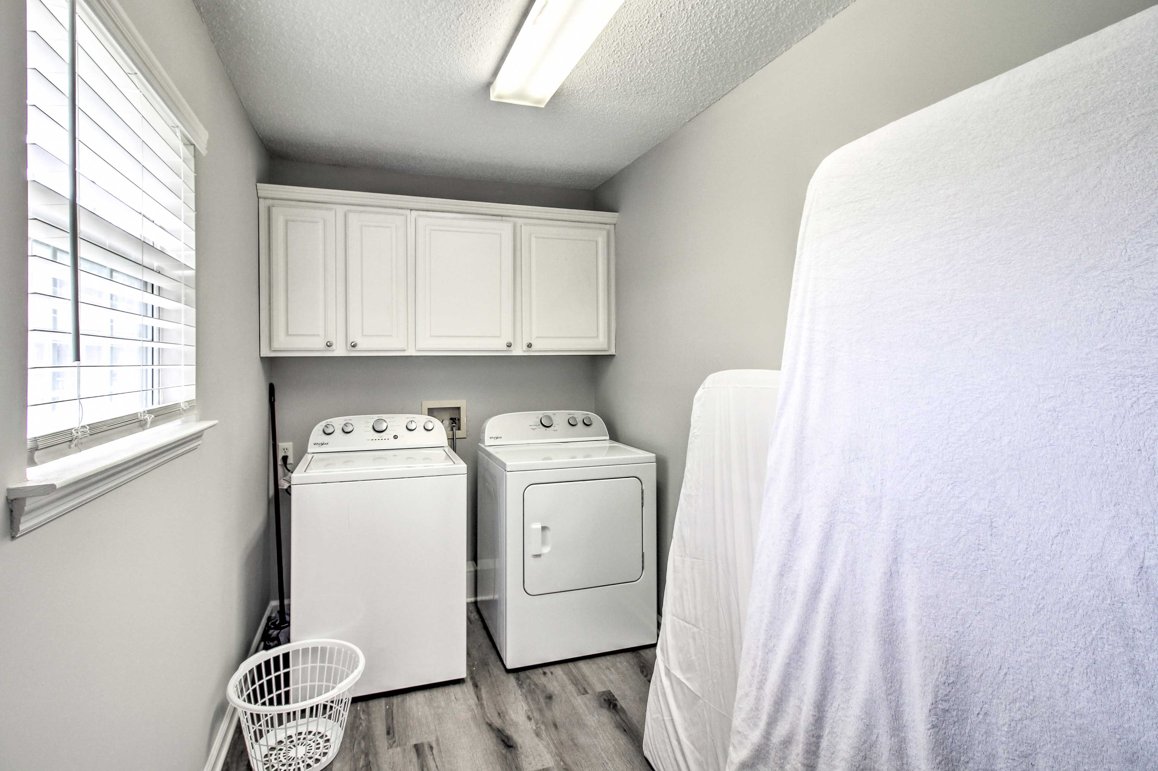 Laundry Room | Detergent Provided