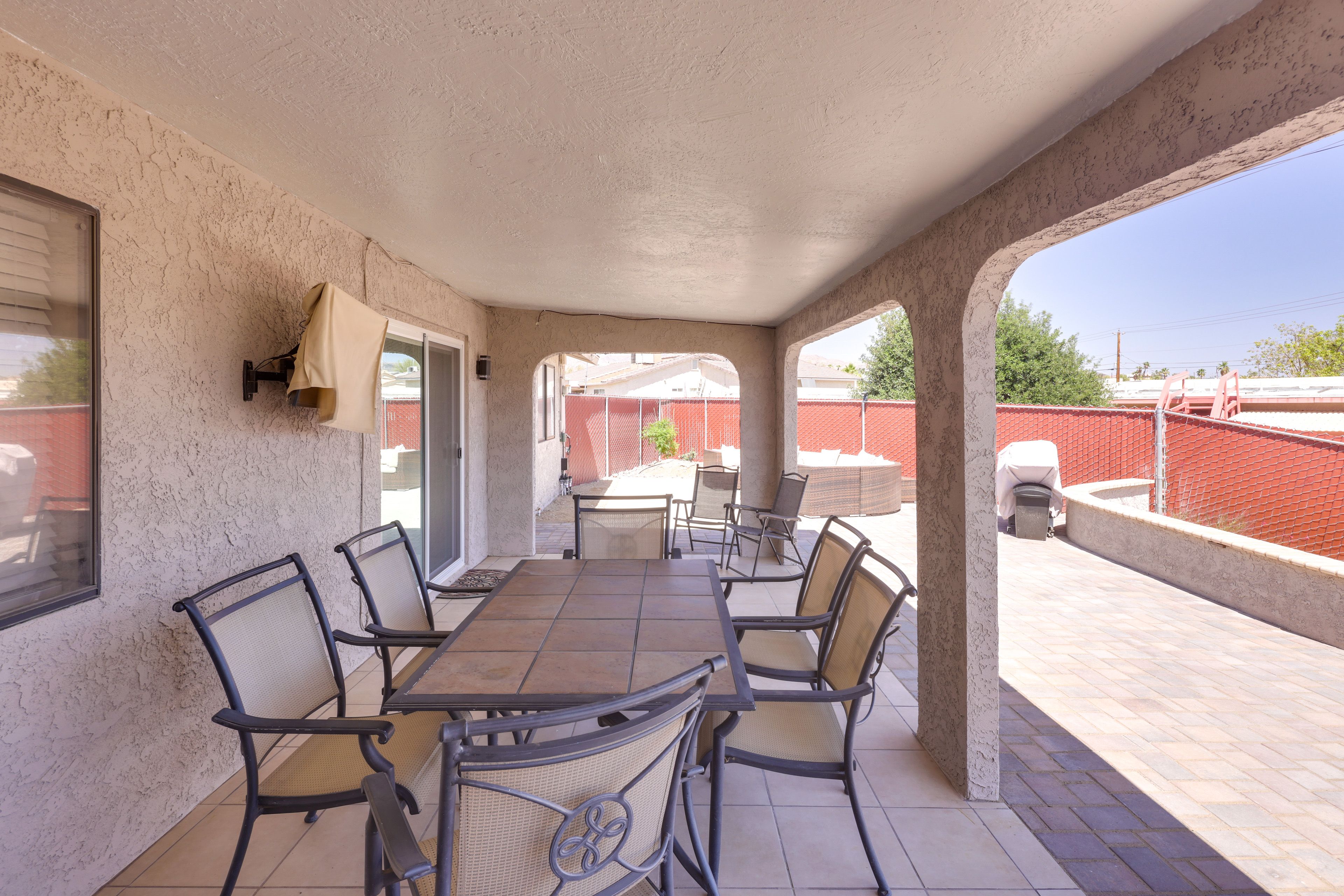 Exterior Space | Covered Patio | Smart TV | Gas Grill