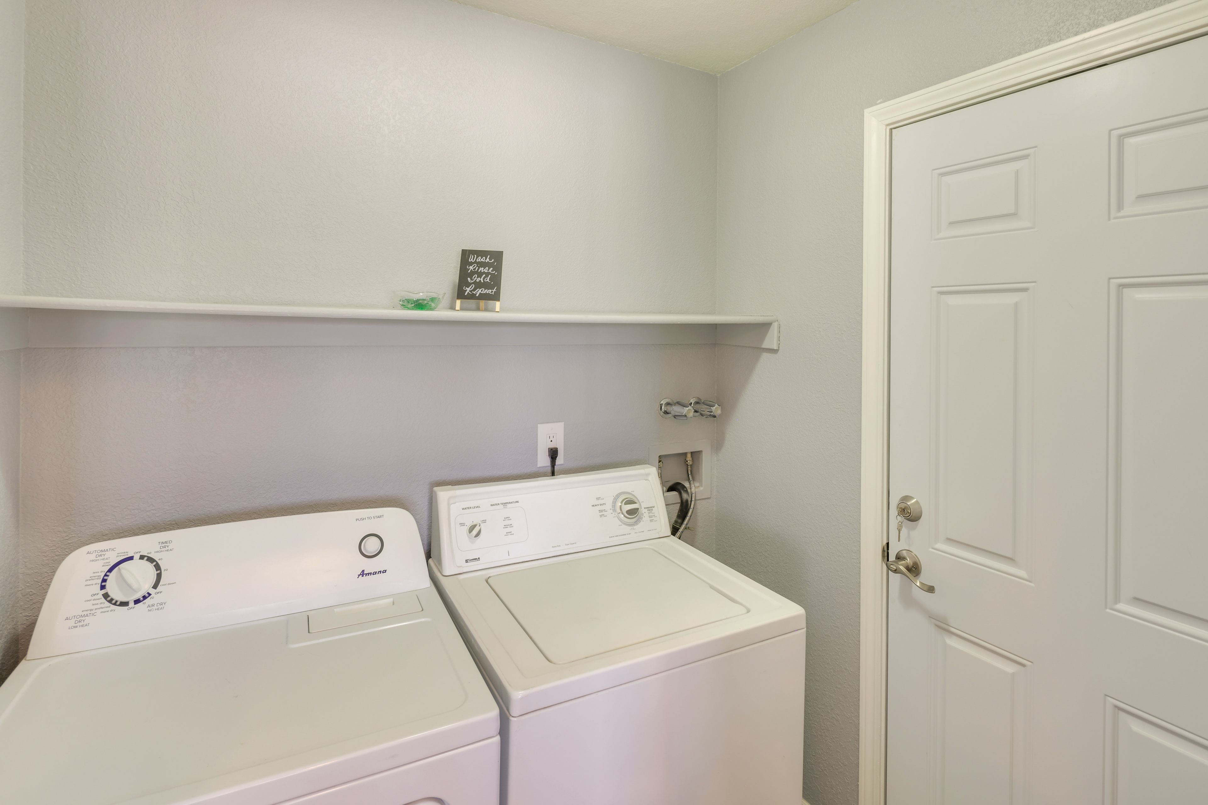 Laundry Room | Detergent Provided