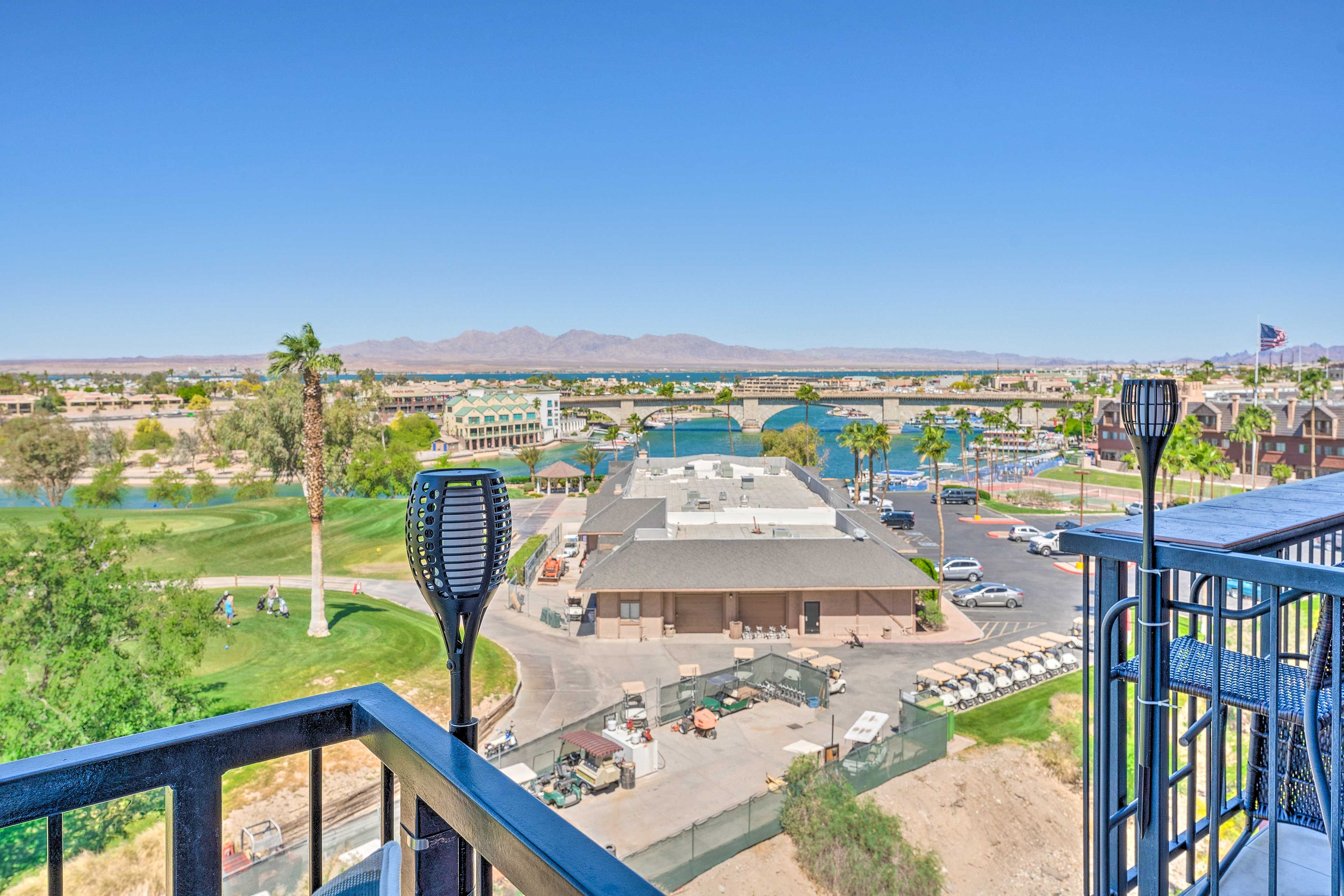 Lake Havasu City Vacation Rental | 2BR | 2BA | 1,013 Sq Ft | Elevator Access