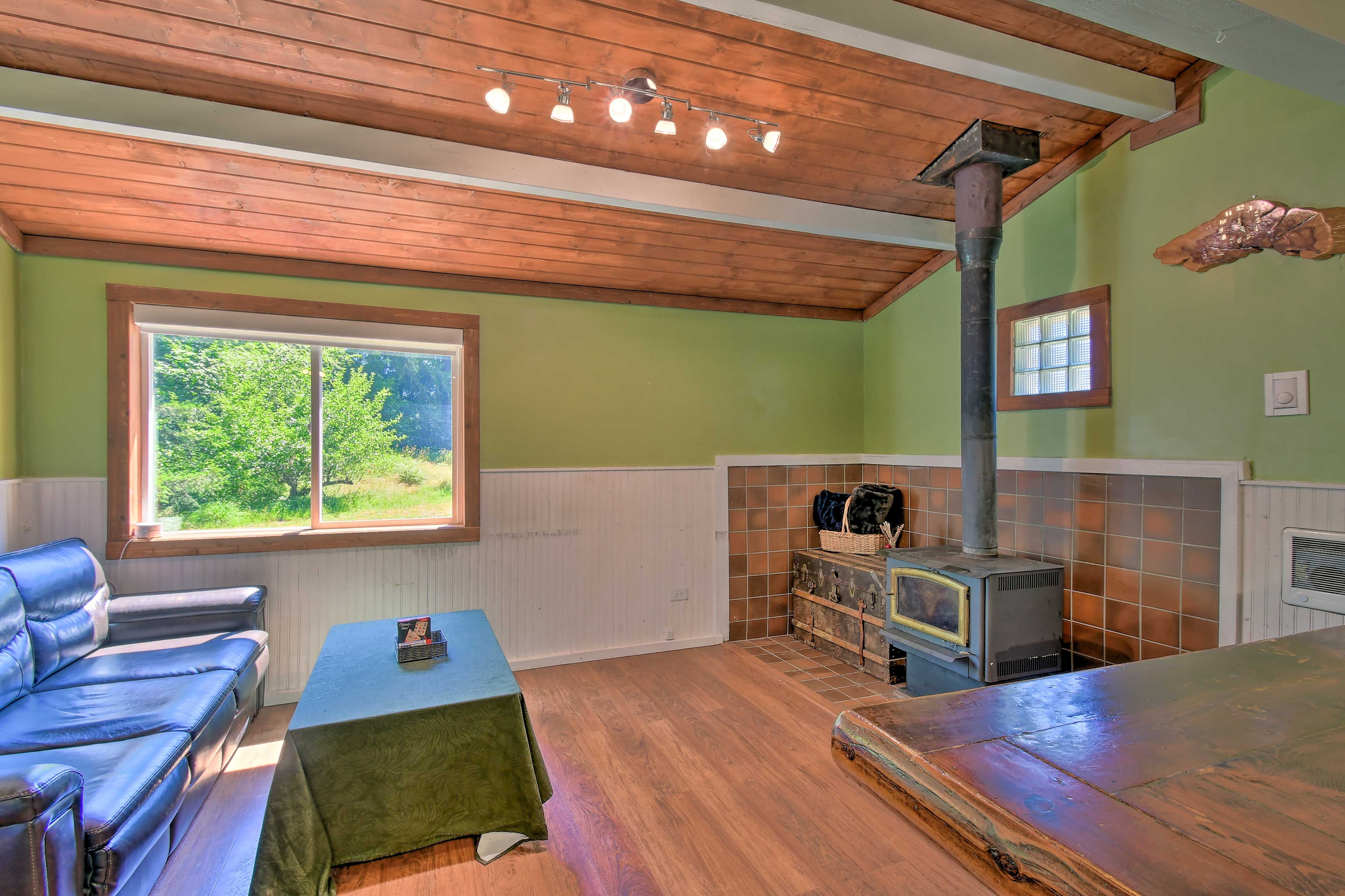 Living Room | Wood-Burning Stove