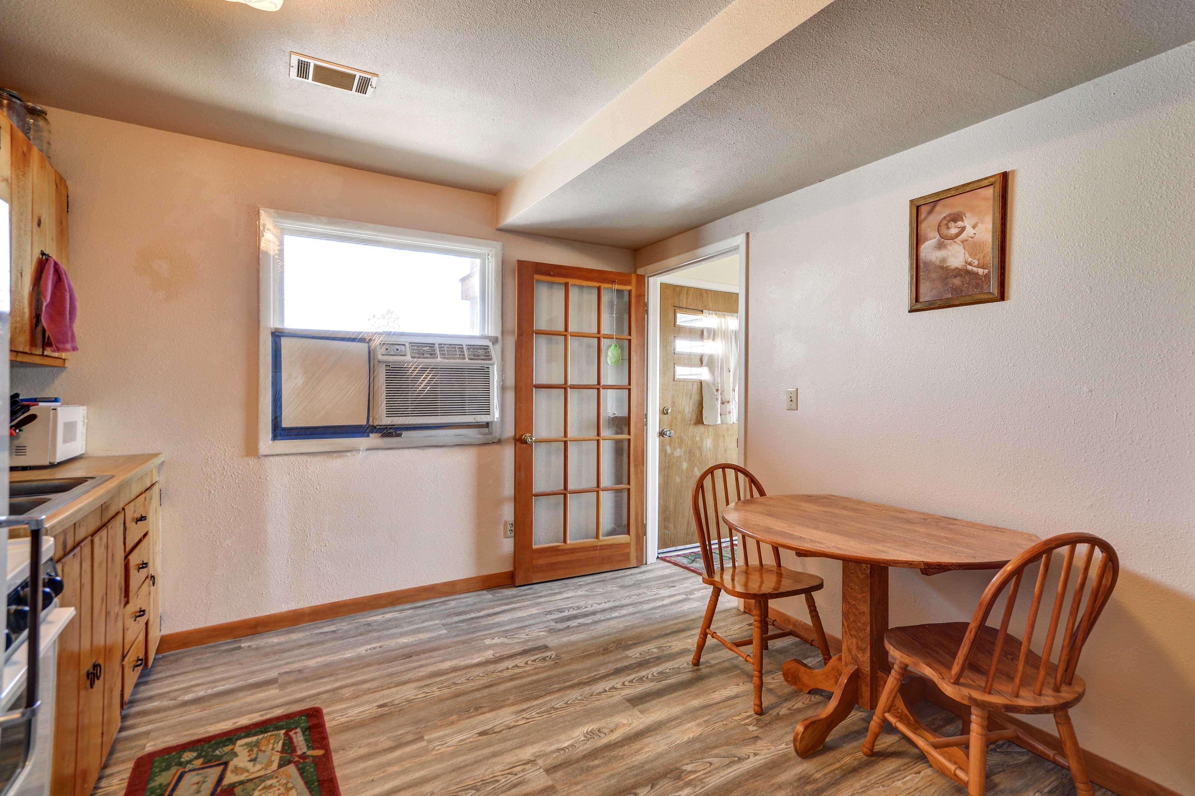 Well-Equipped Kitchen | A/C Unit