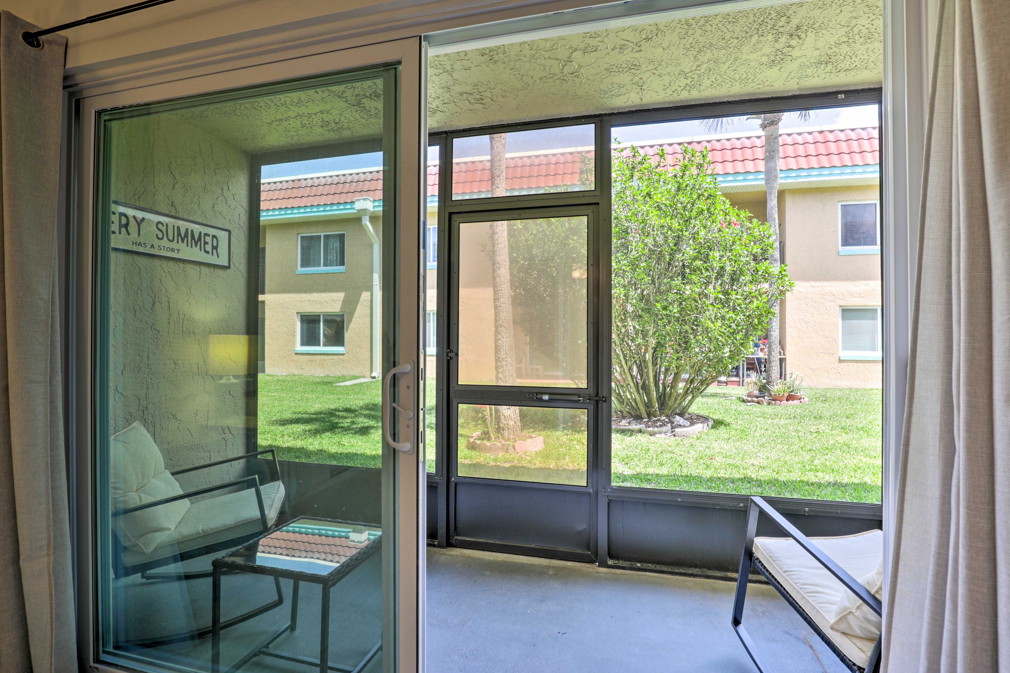 Private Screened-In Porch
