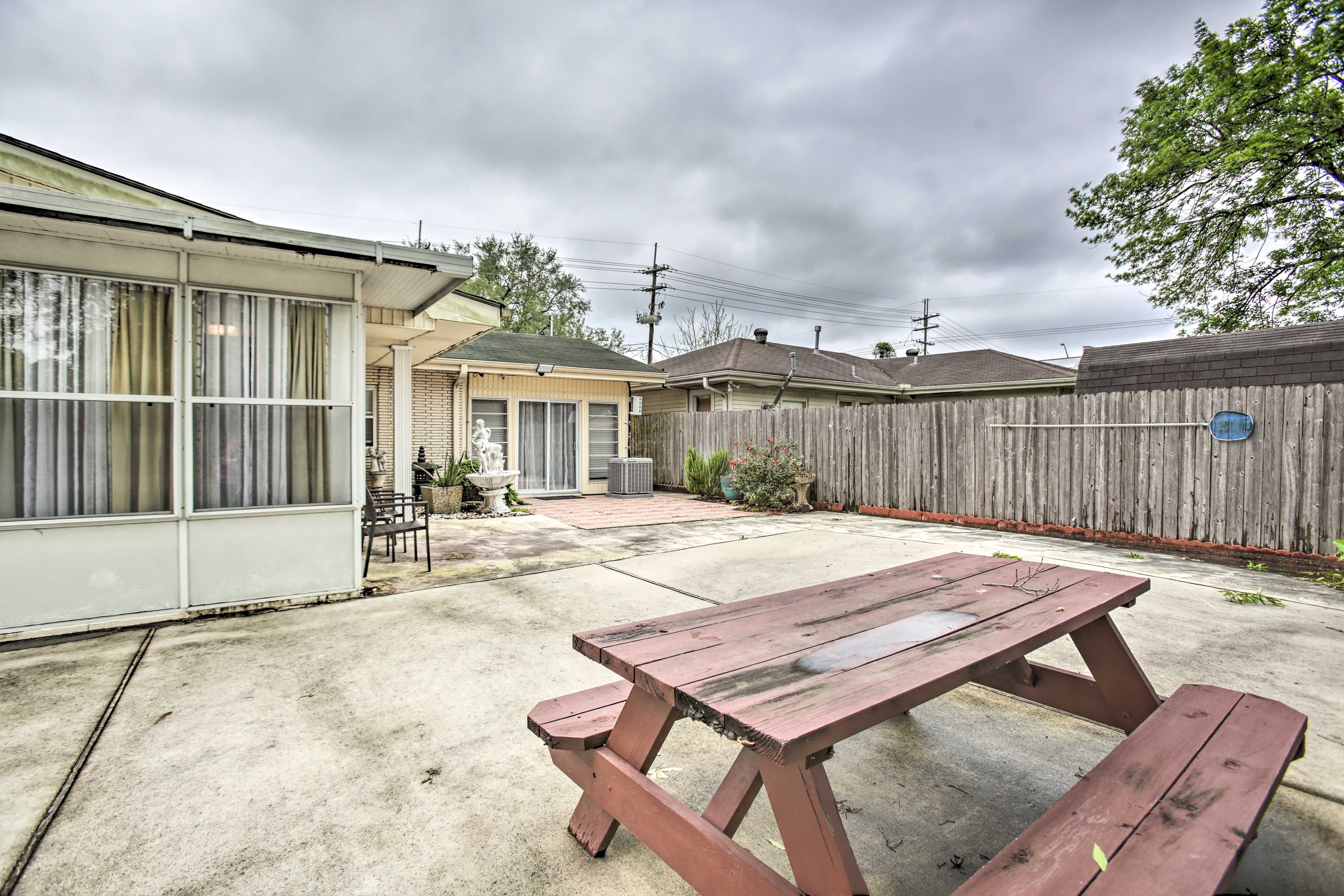 Backyard Patio
