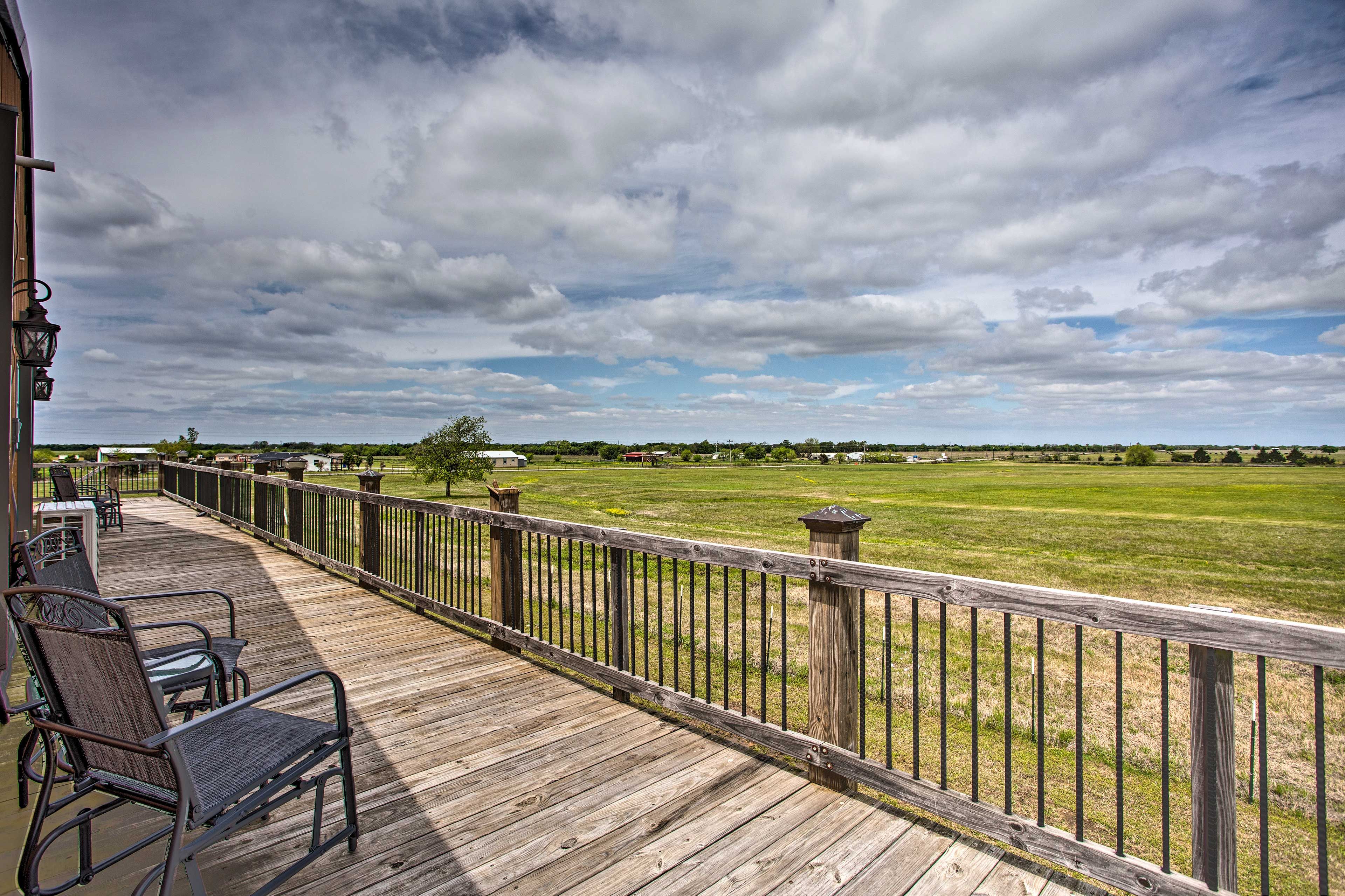 Spacious Deck