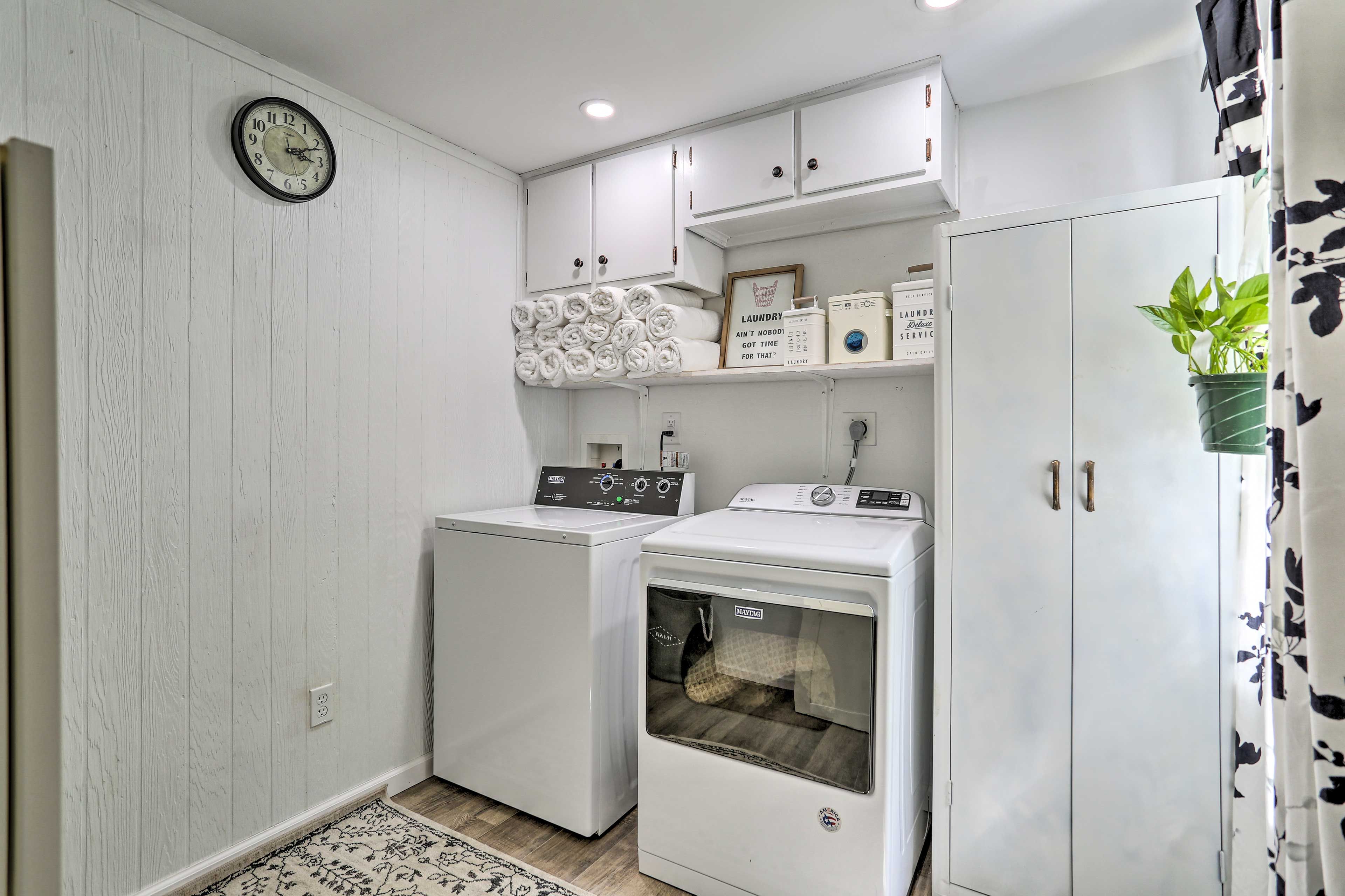 In-Cottage Washer and Dryer