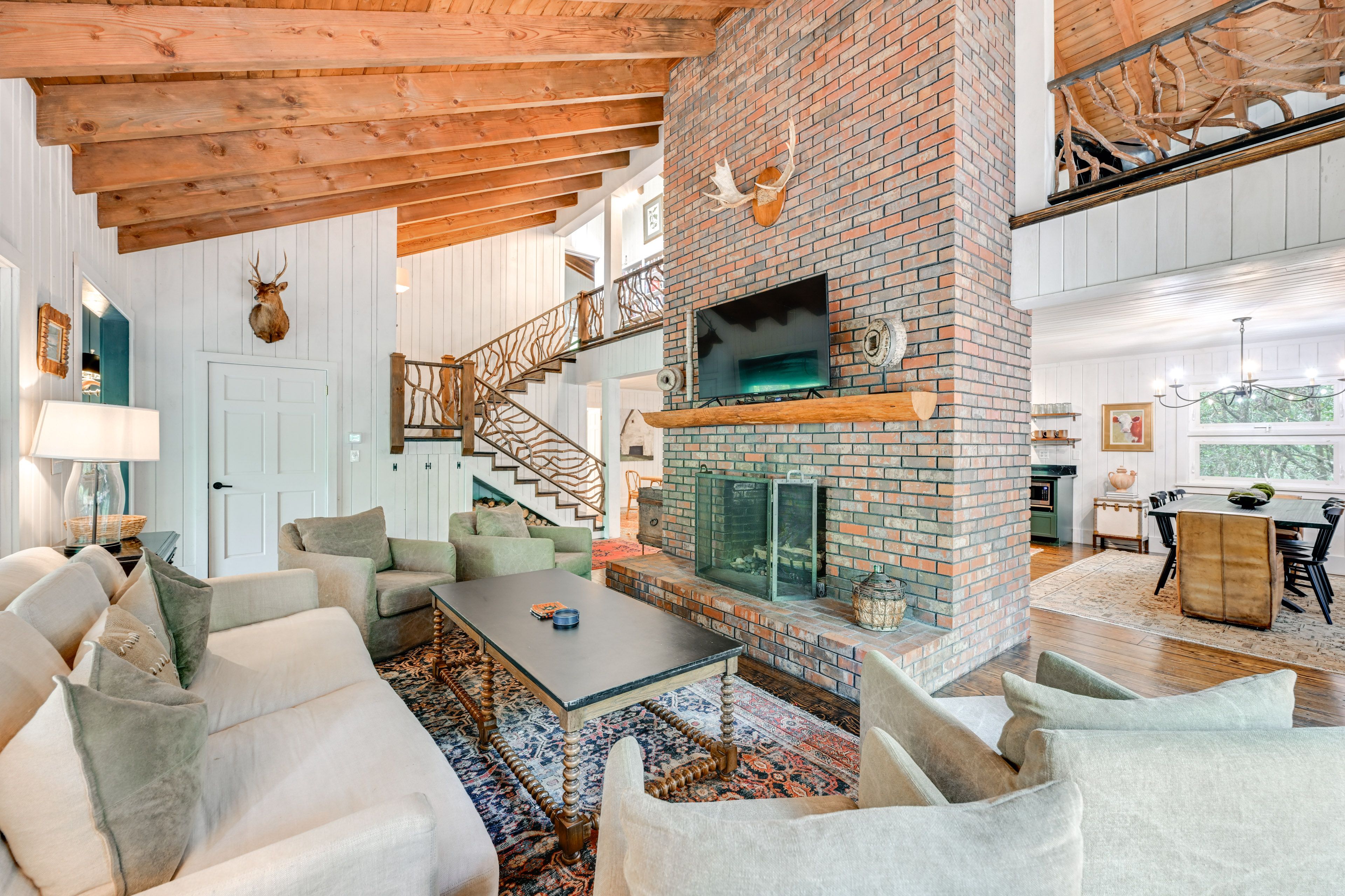 Highlands Vacation Rental | 3BR | 2BA | 2,500 Sq Ft | Stairs Required