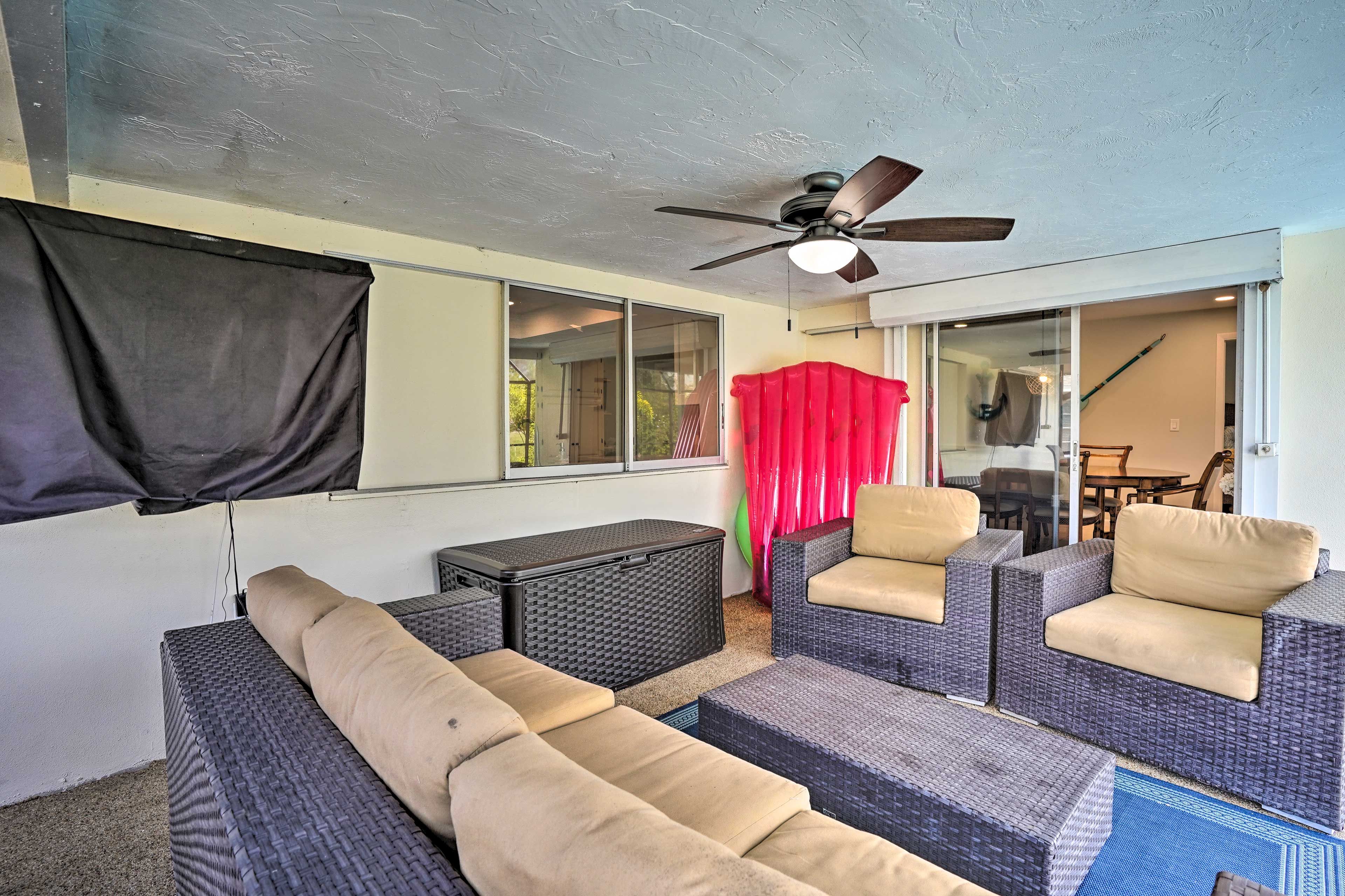 Furnished Patio | Smart TV