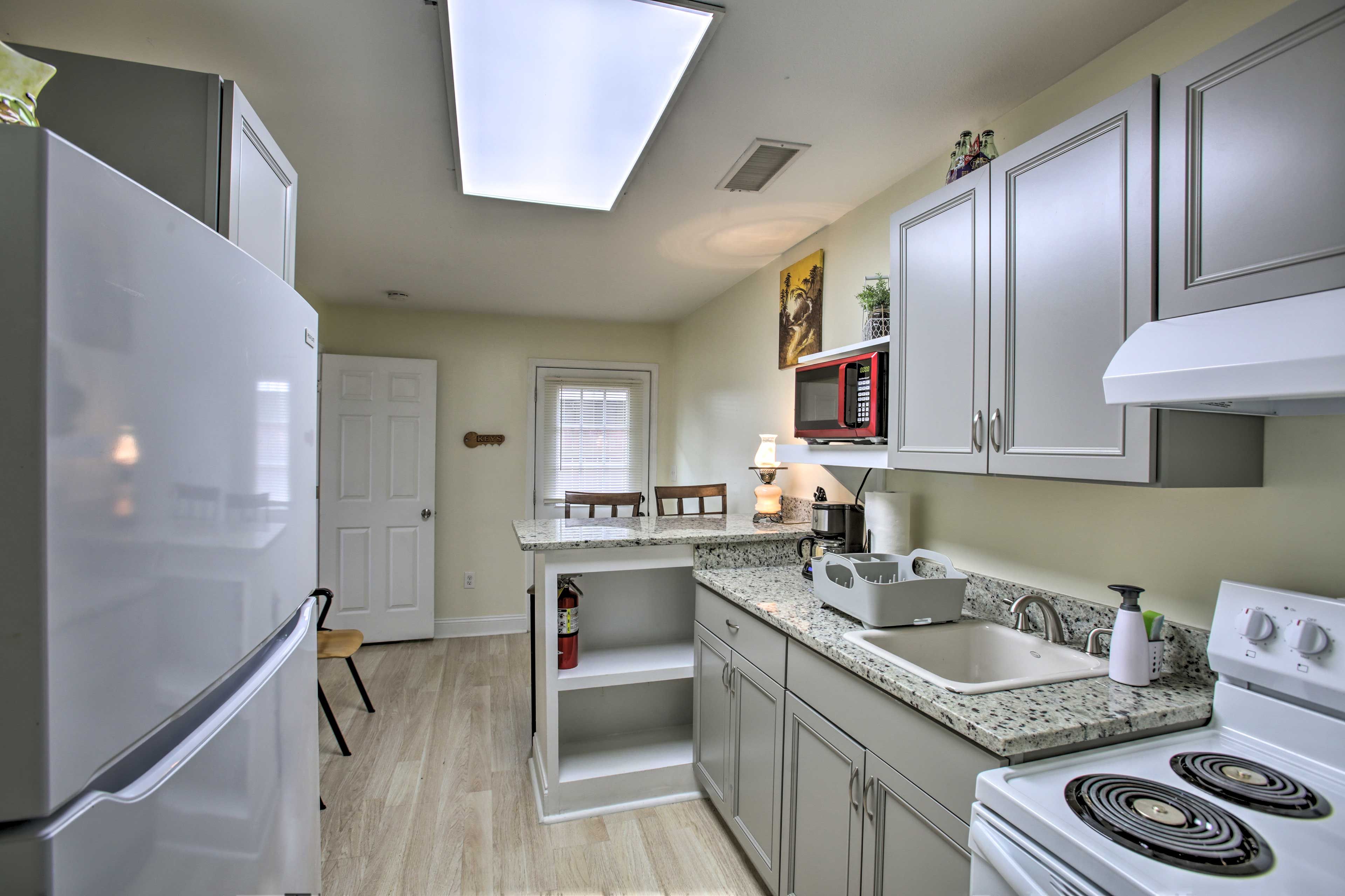 Well-Equipped Kitchen