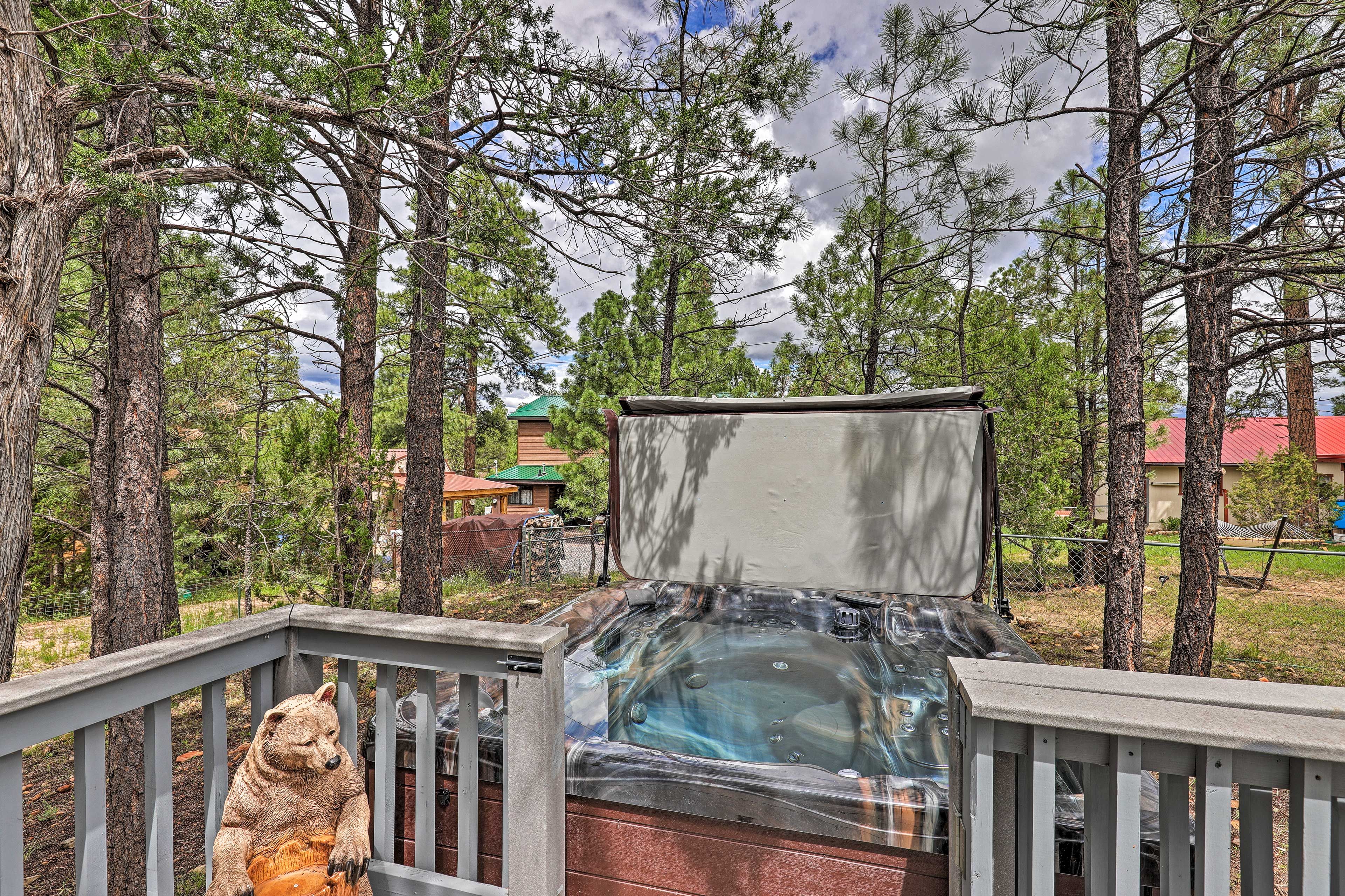 Deck | Private Hot Tub