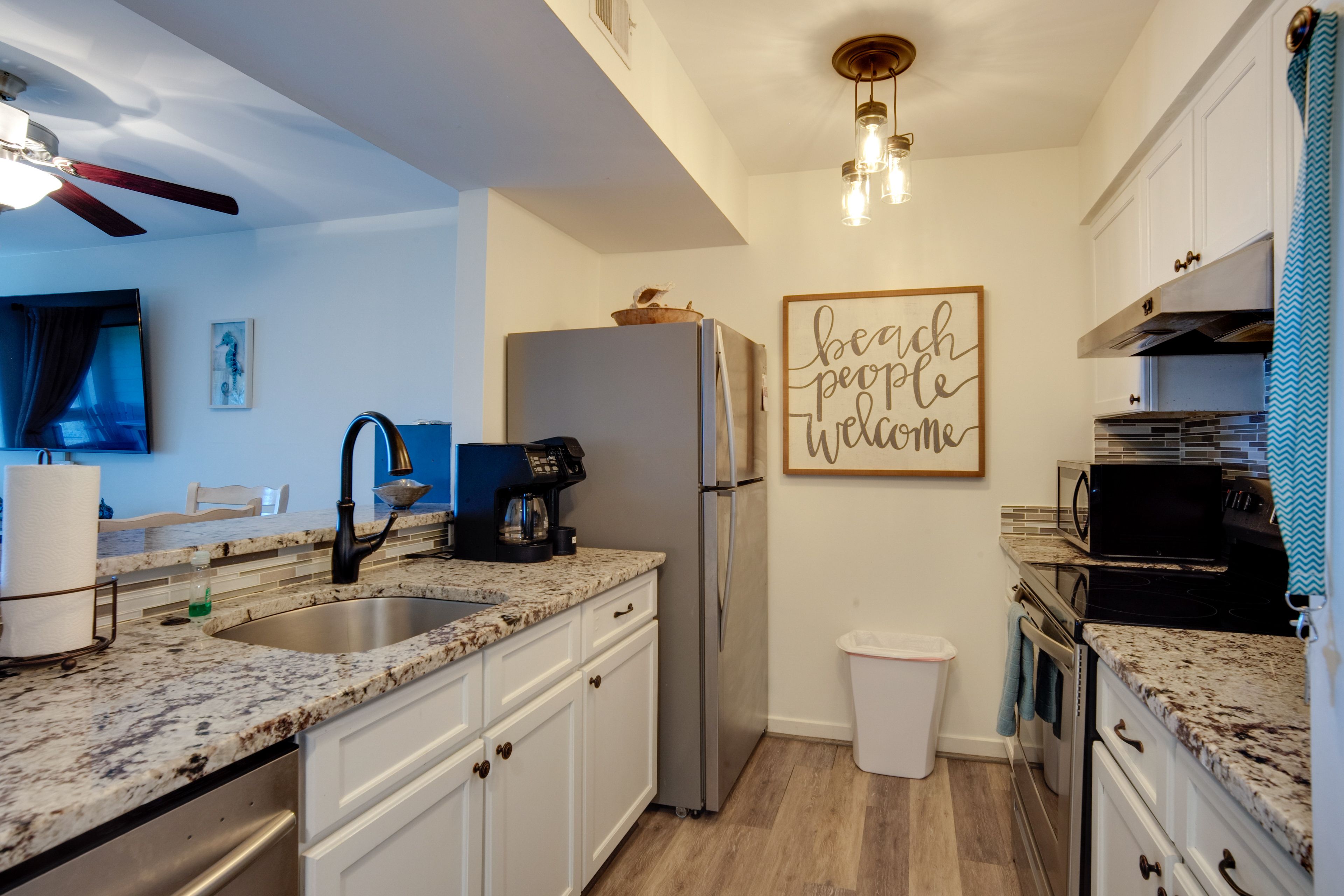 Kitchen | Fully Equipped | Stainless Steel Appliances | Cooking Basics