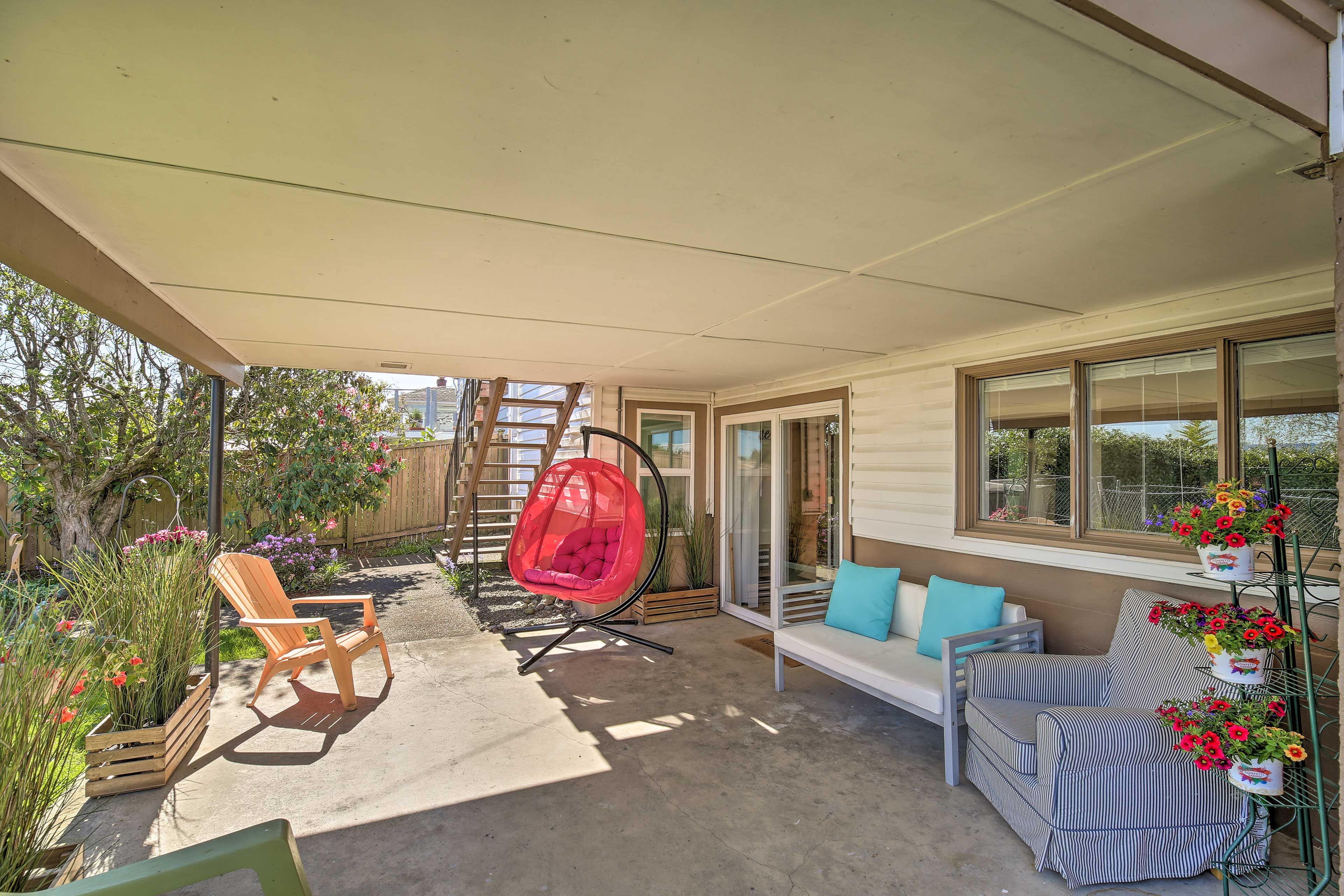 Private Patio | Homeowner Lives On-Site