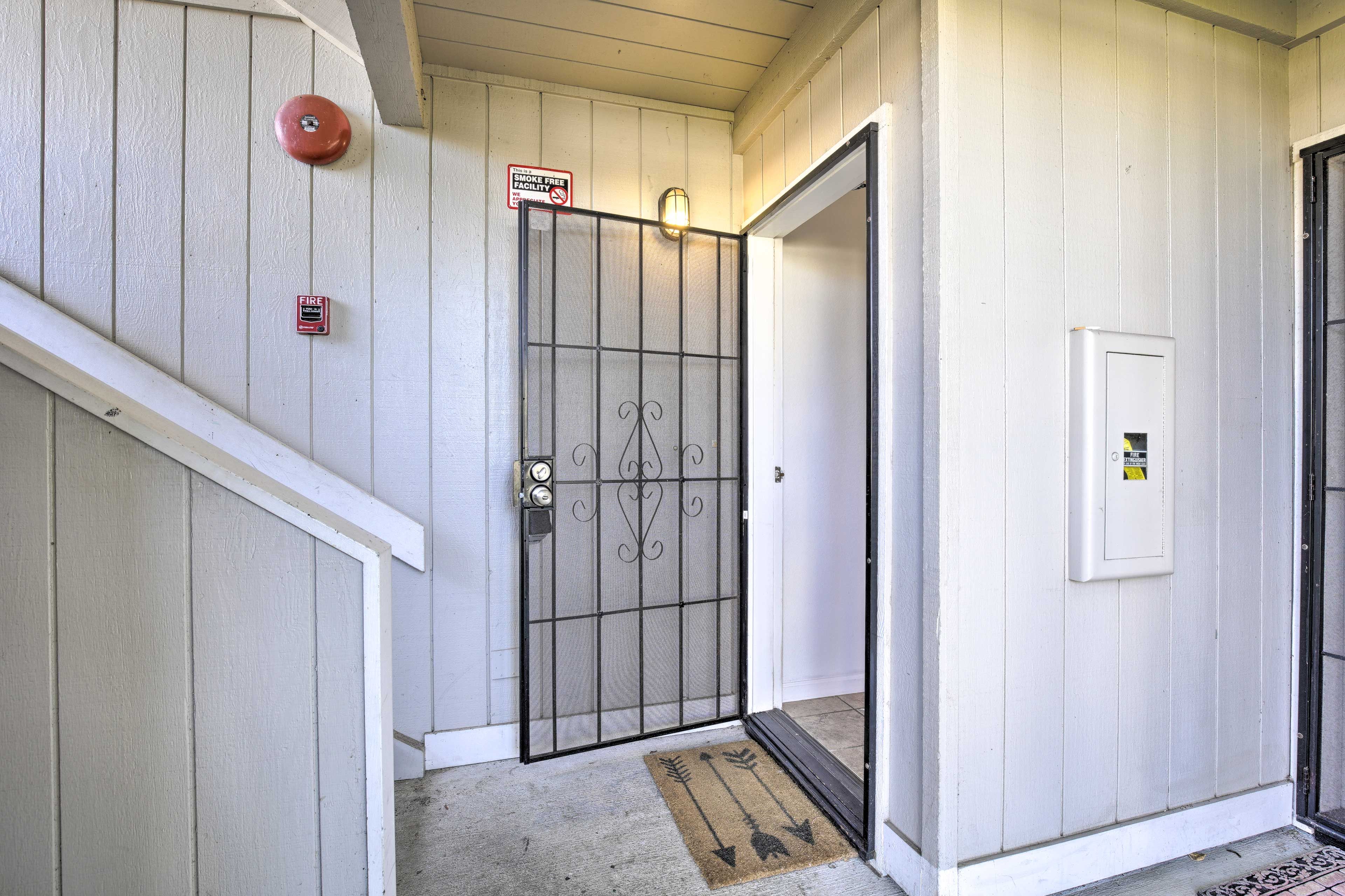 Condo Entrance | Contactless Check-In