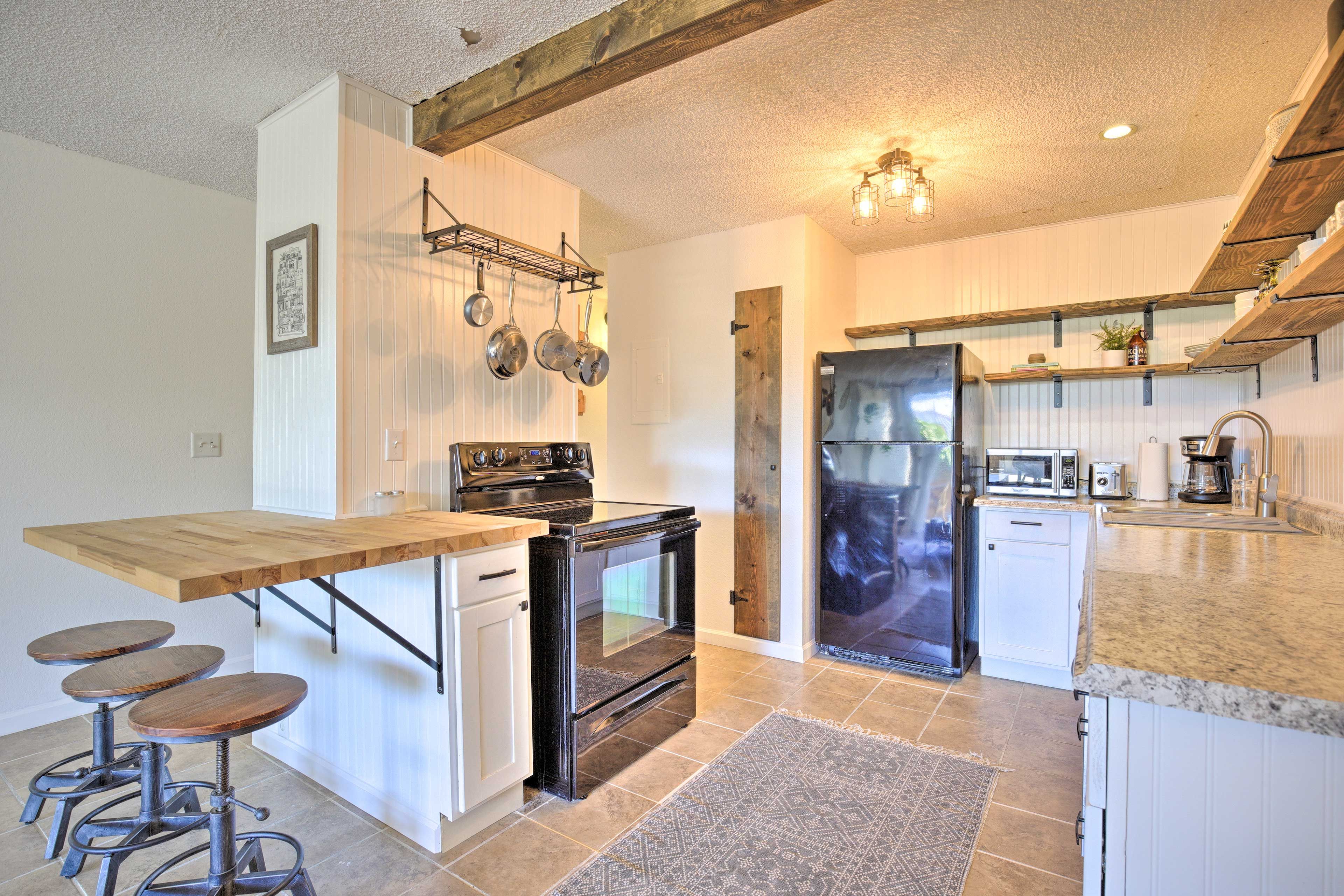 Kitchen | 1st-Floor Access | Steps Required