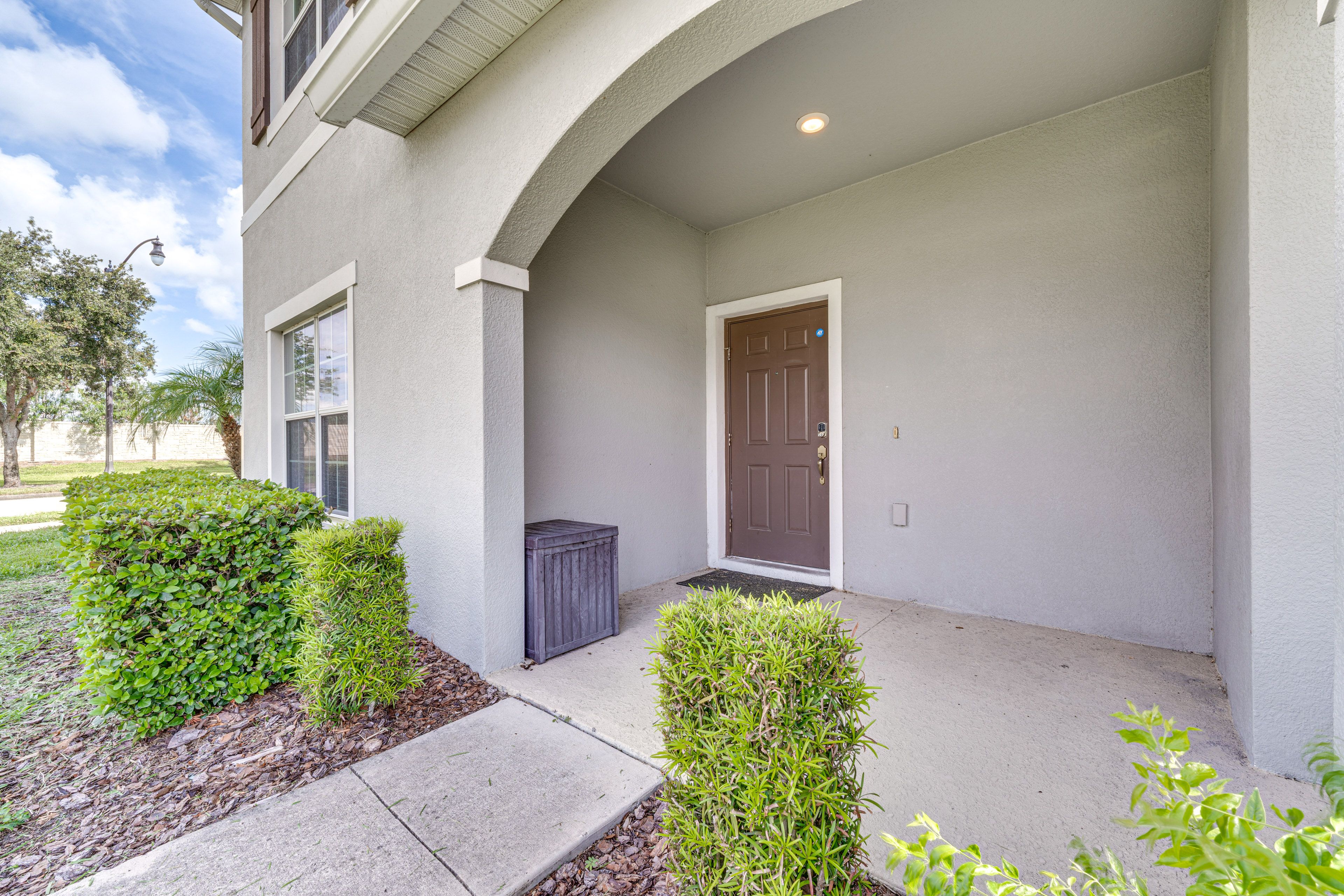 Townhome Entry | Step-Free Access | Keyless Entry