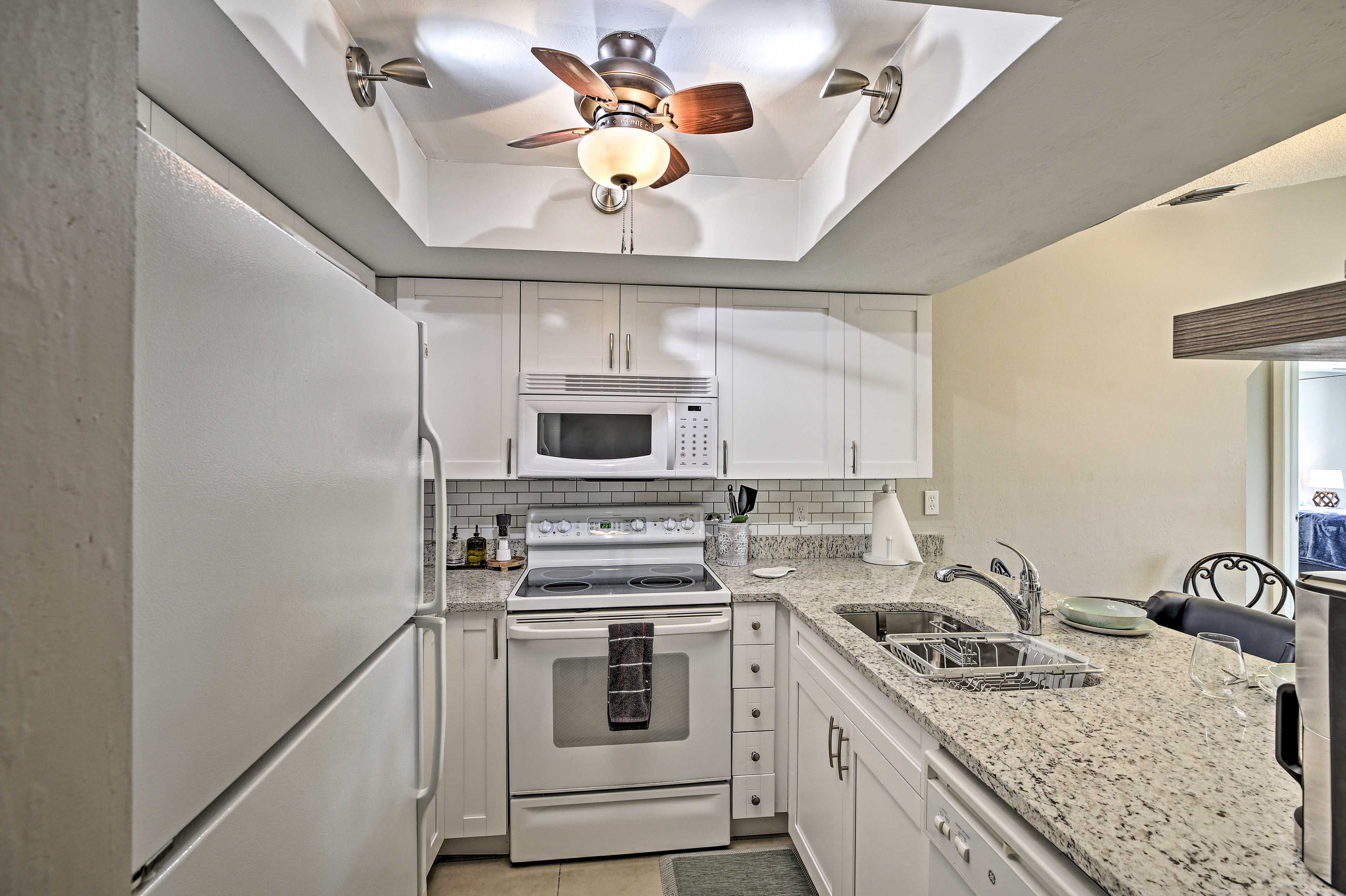 Fully Equipped Kitchen | Drip Coffee Maker | Toaster