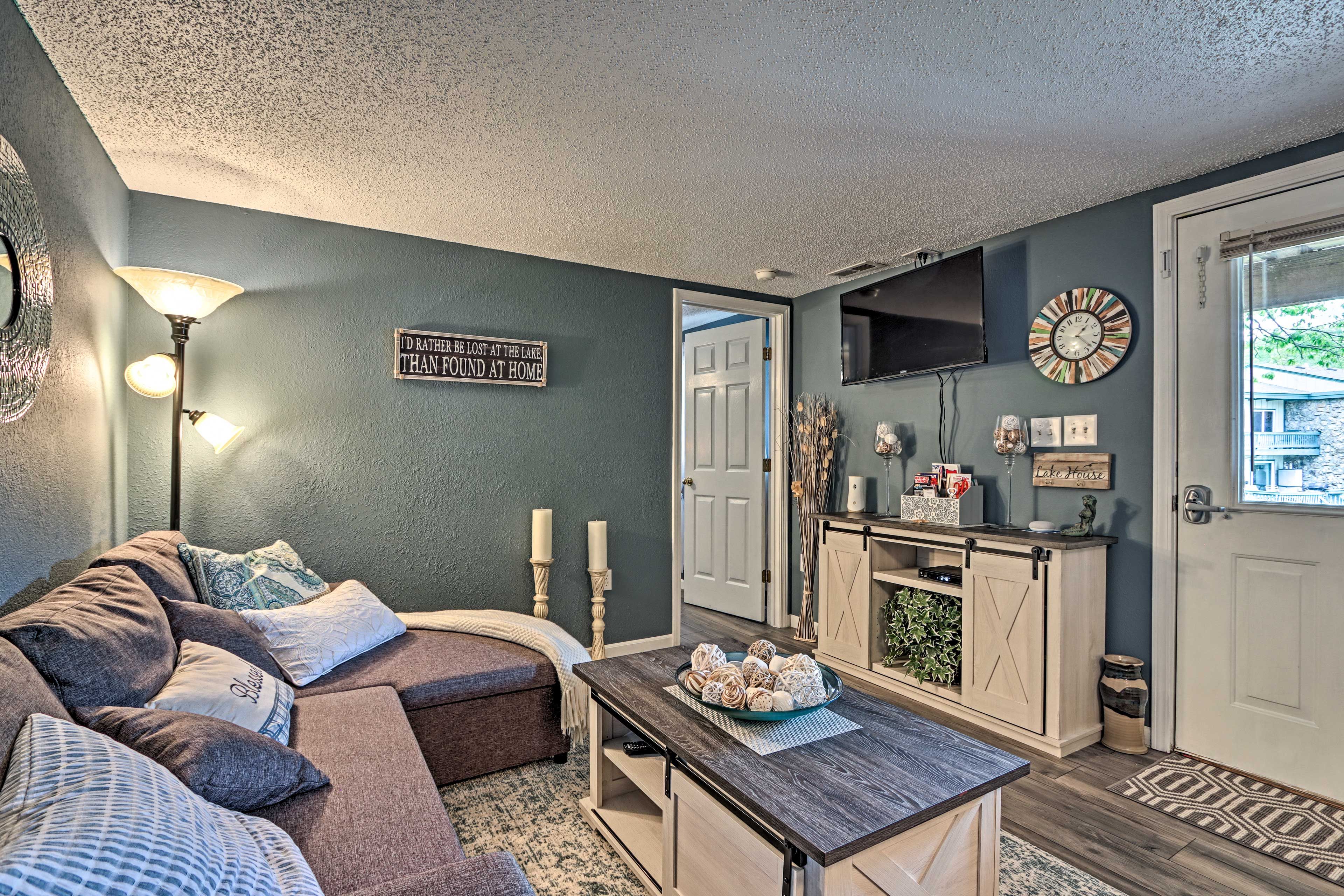 Living Room | 1 Flight of Stairs Required to Access | Cable TV