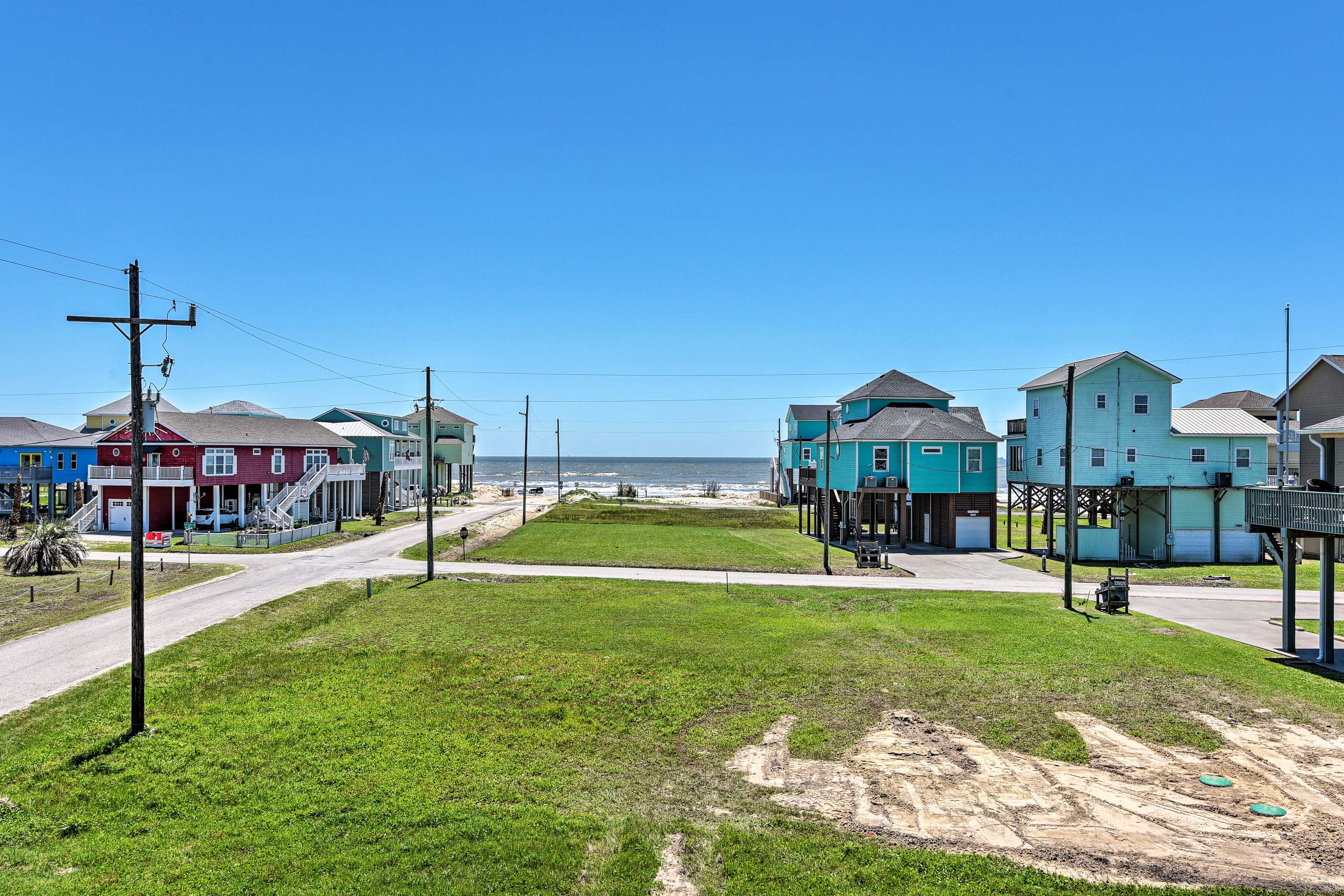 Views from Deck | ~100 Yards to Beach
