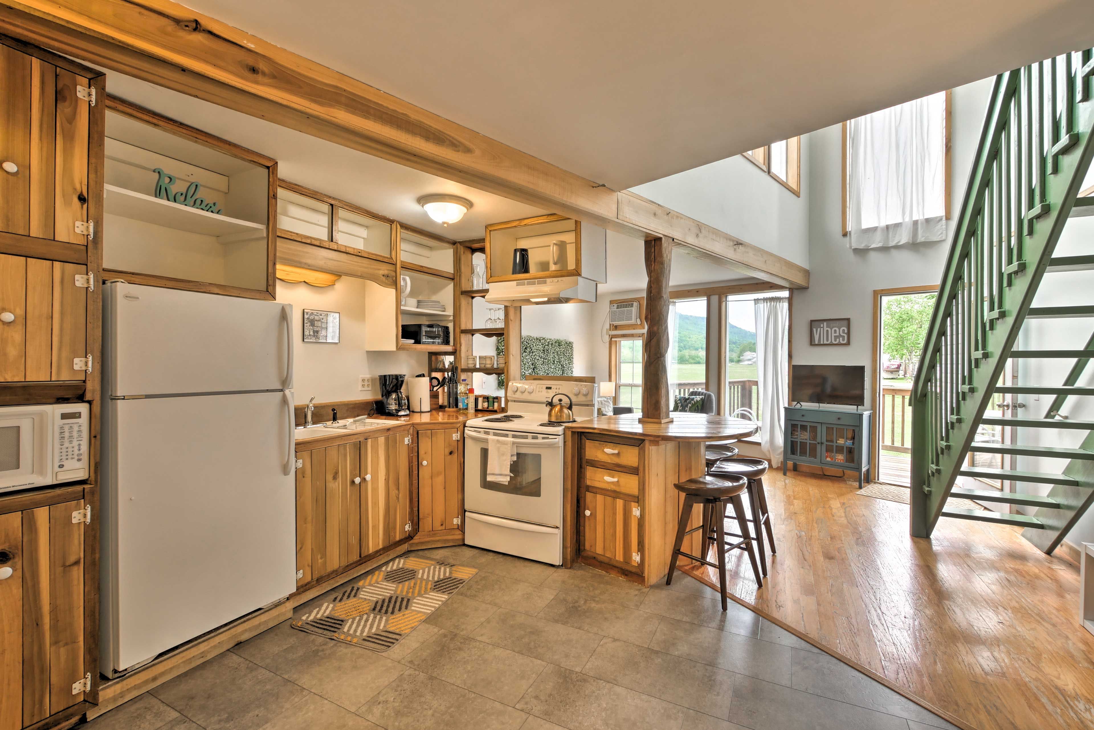 Well-Equipped Kitchen