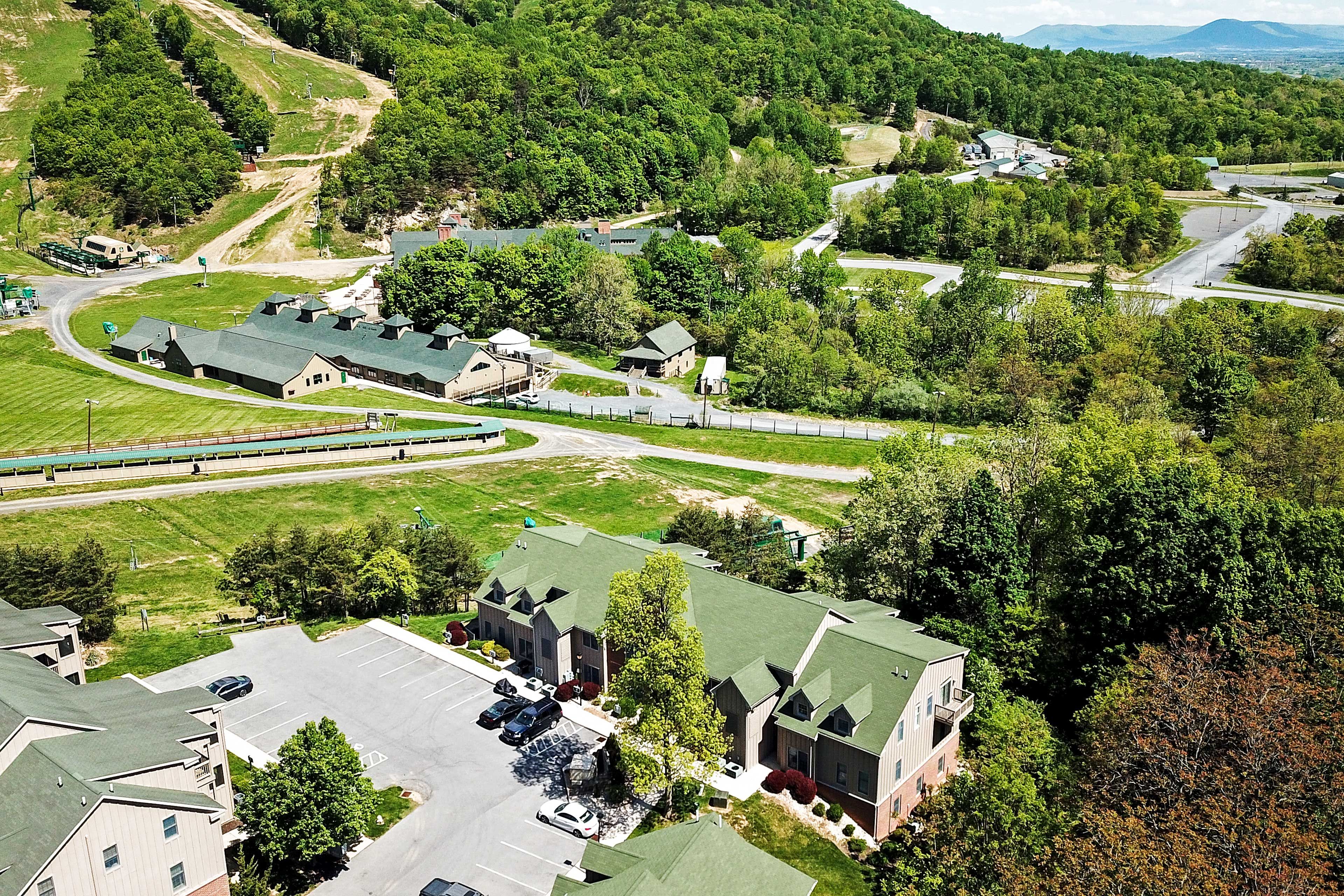 Whitetail Resort | Aerial View