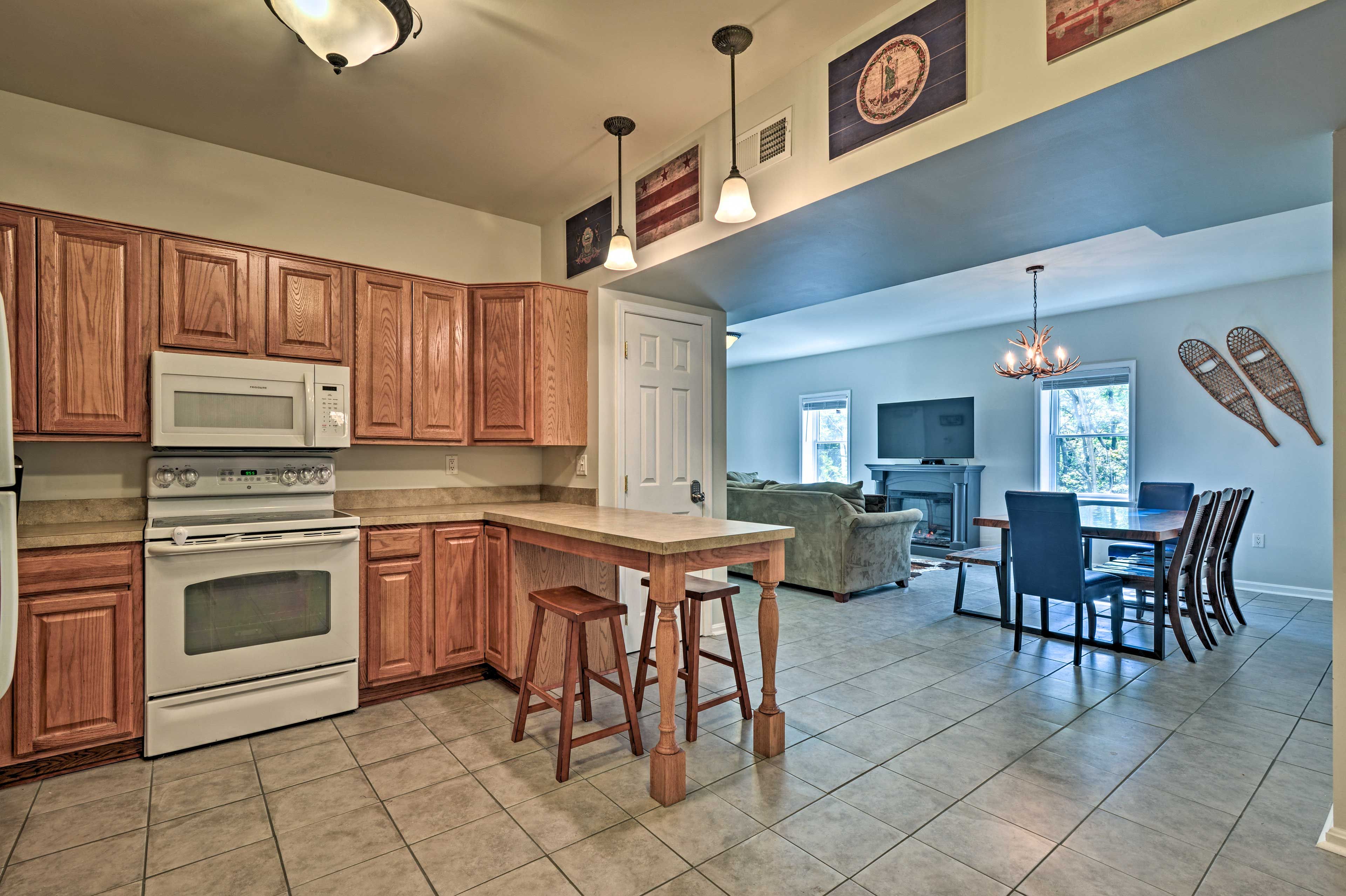 Fully Equipped Kitchen