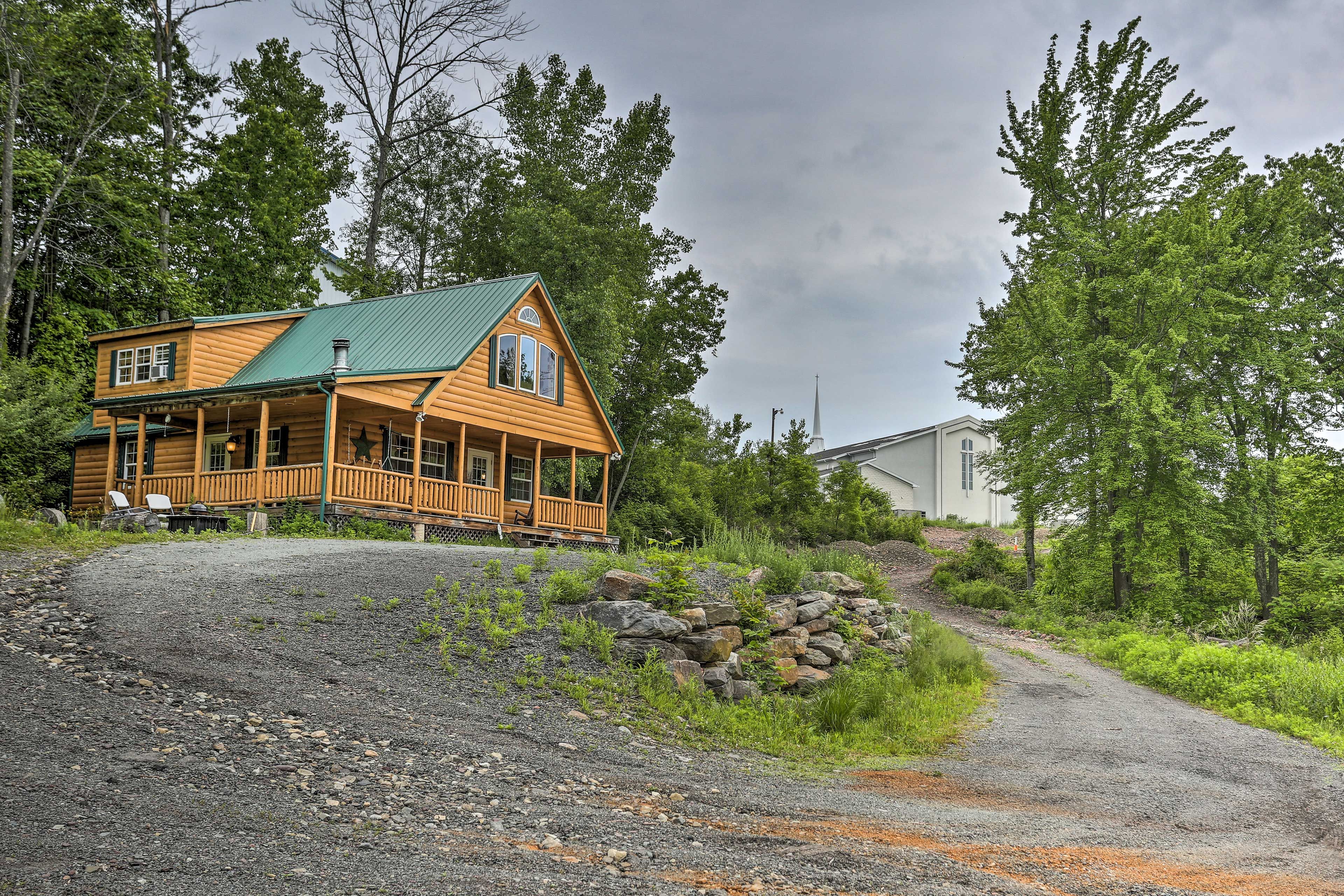 Exterior Space | Stairs Required for Access