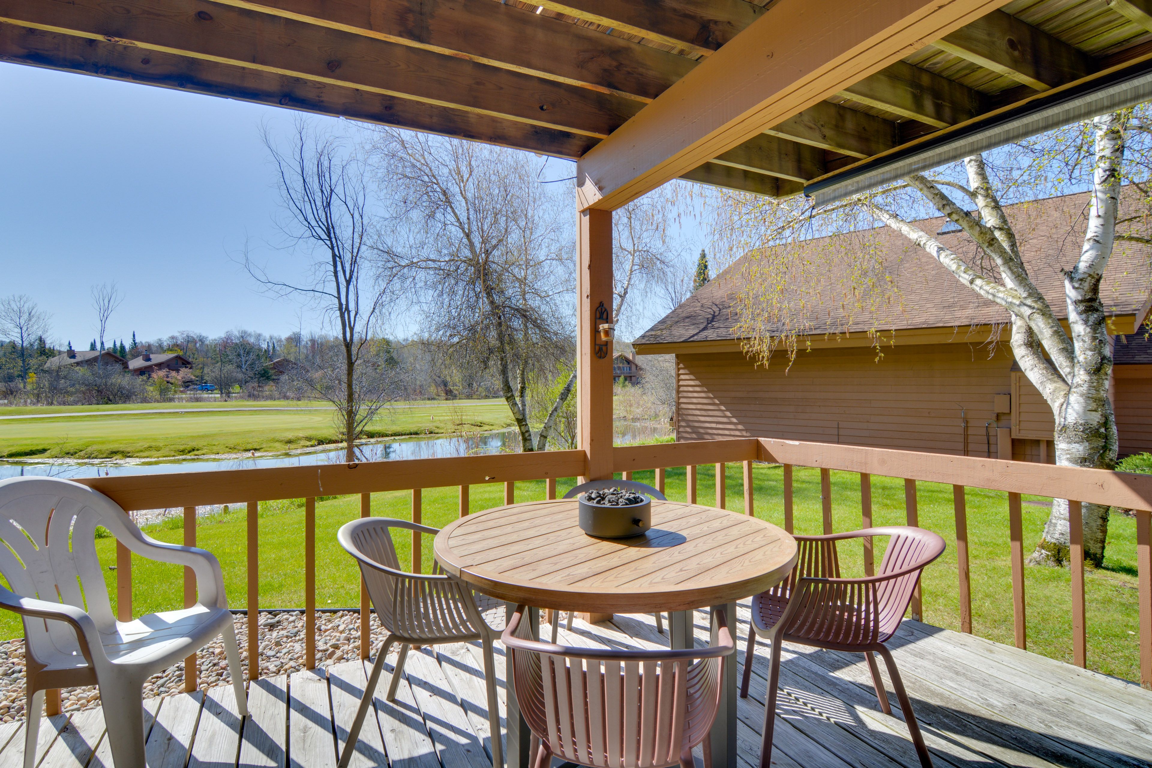 Mancelona Vacation Rental | 2BR | 1BA | Step-Free Access | 650 Sq Ft