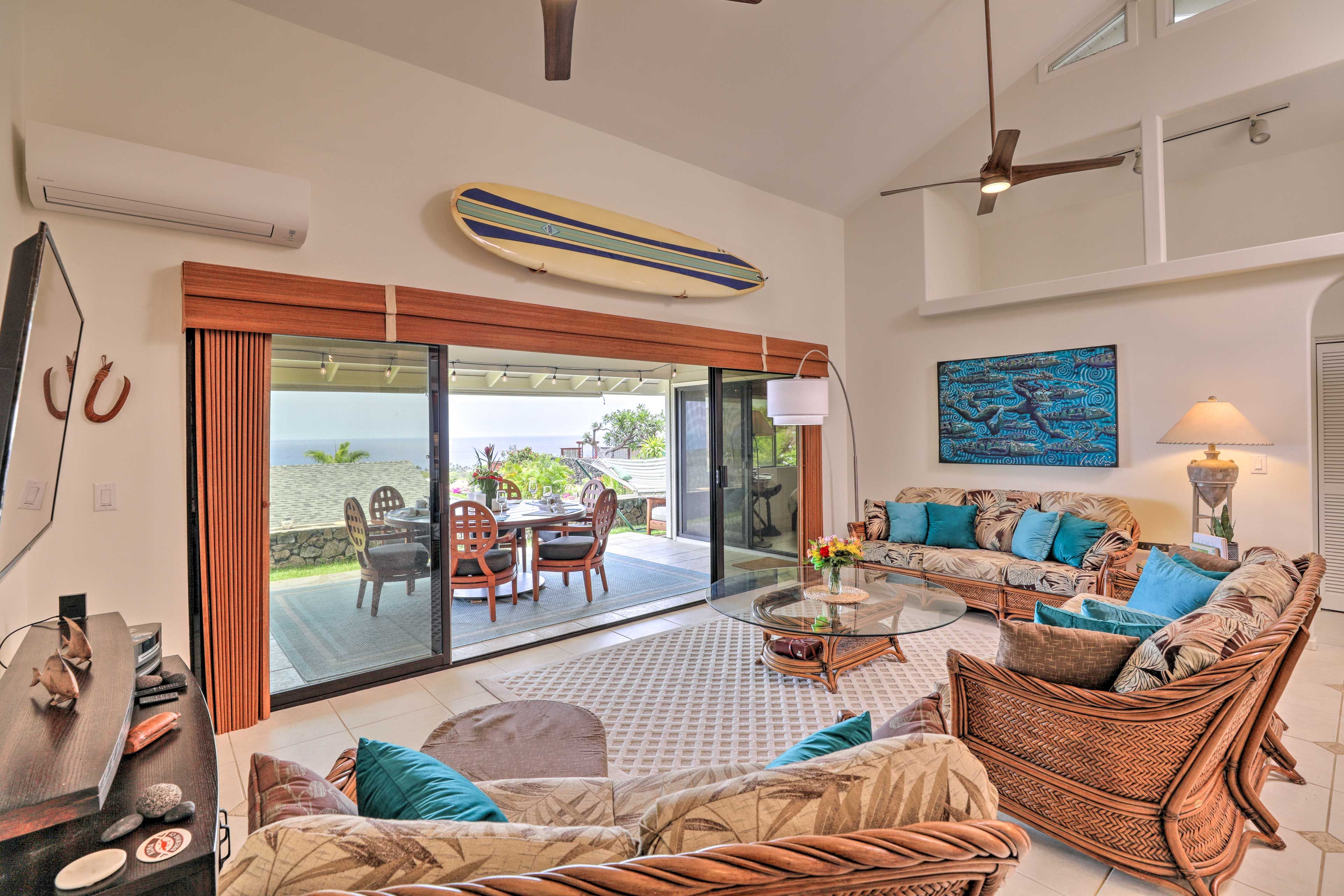 Main Living Space | Air Conditioning | Free WiFi