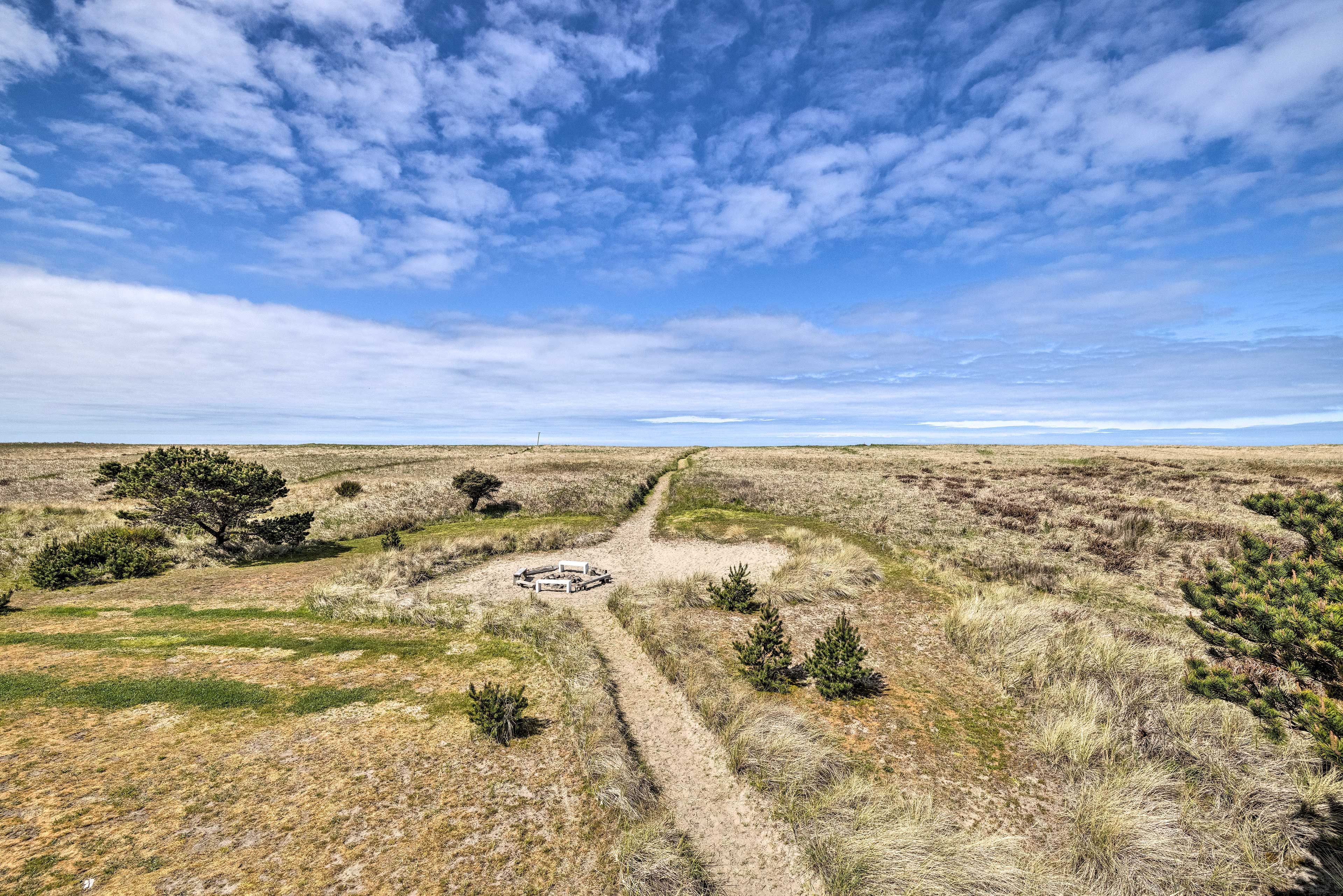House Exterior | Beach Access via Private Path | Fire Pit