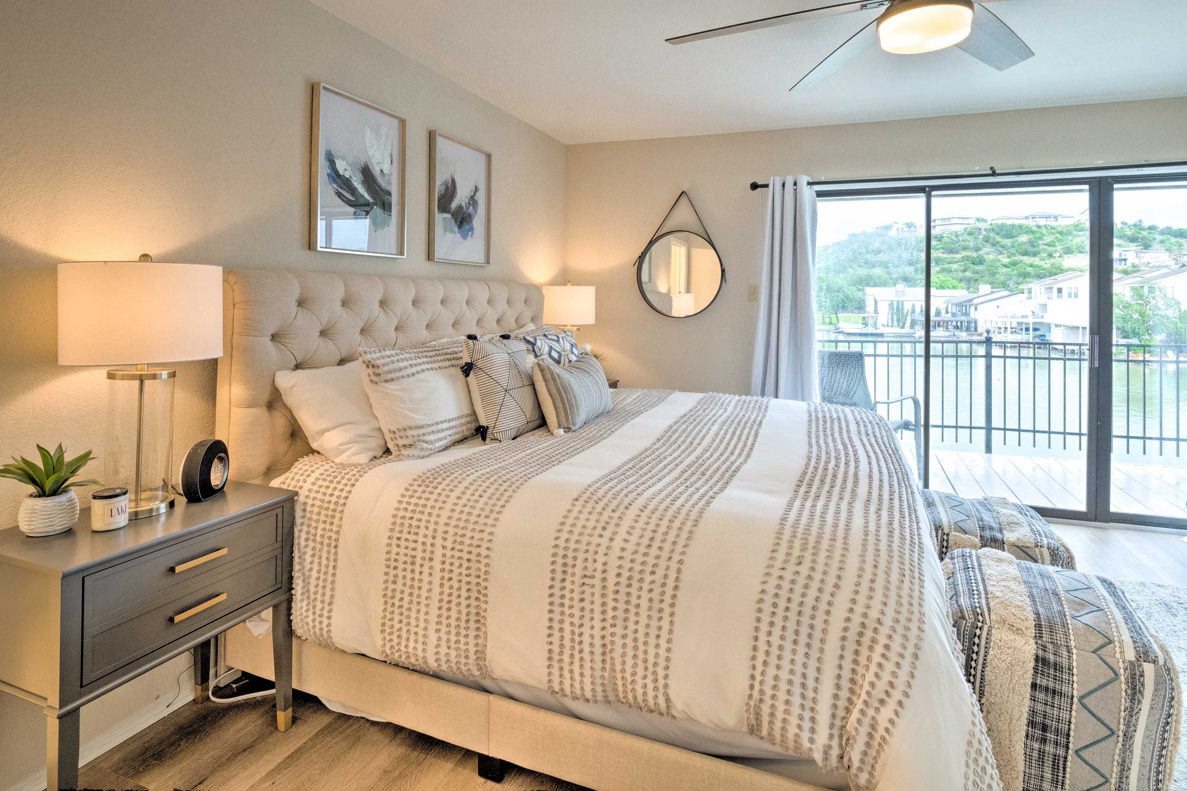 Bedroom 1 | King Bed | Balcony Access | Upper Level