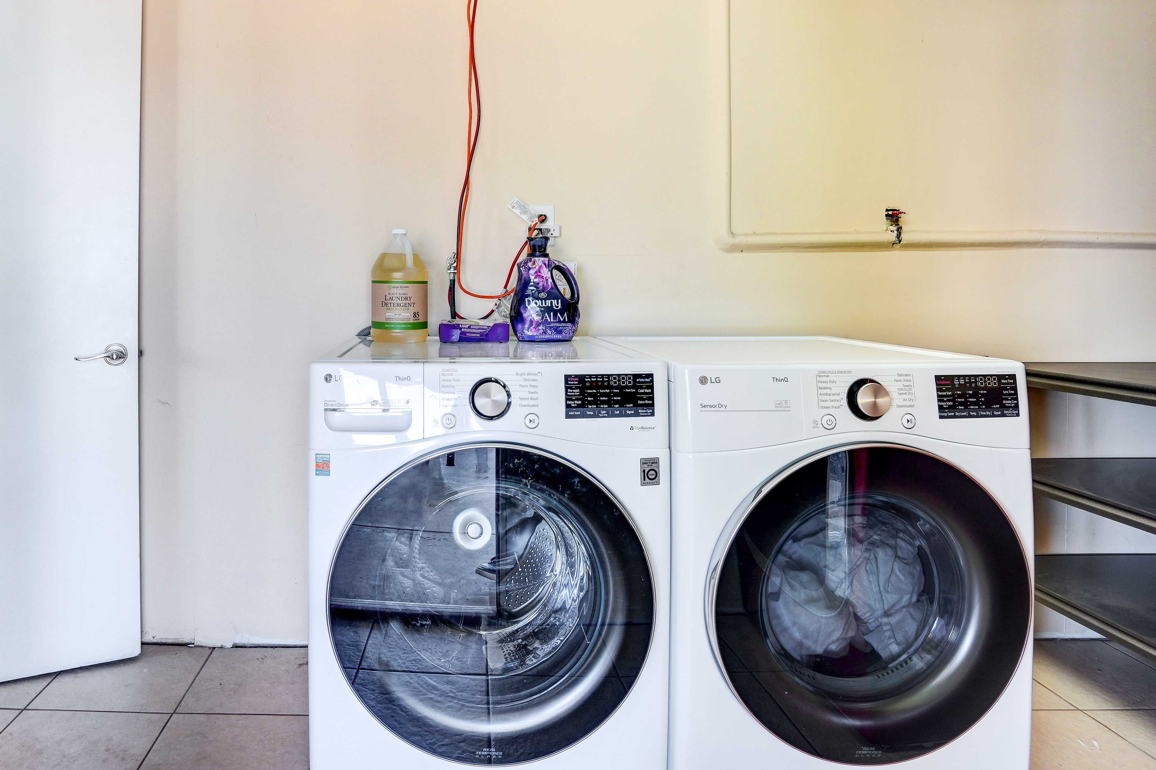Laundry Room | Laundry Detergent Provided